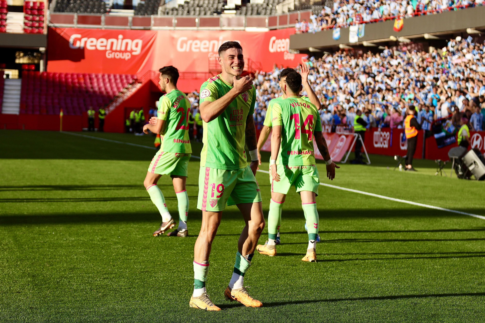 Las fotos del Recreativo Granada - Málaga CF