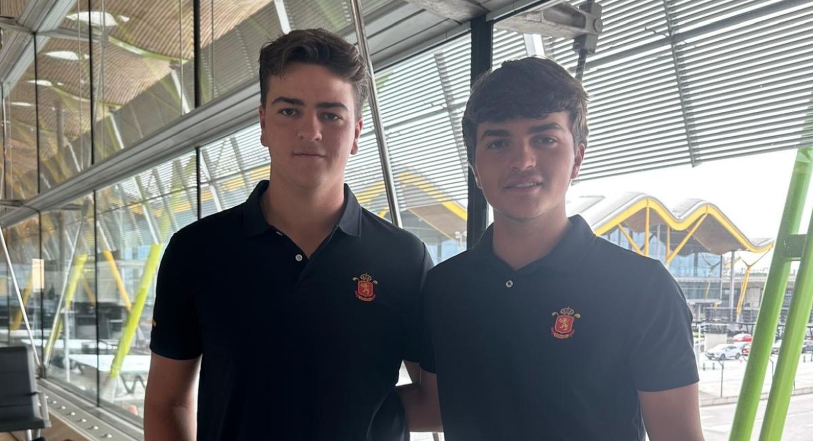 Gonzalo Baños y Luis del Rosal, rumbo a Francia