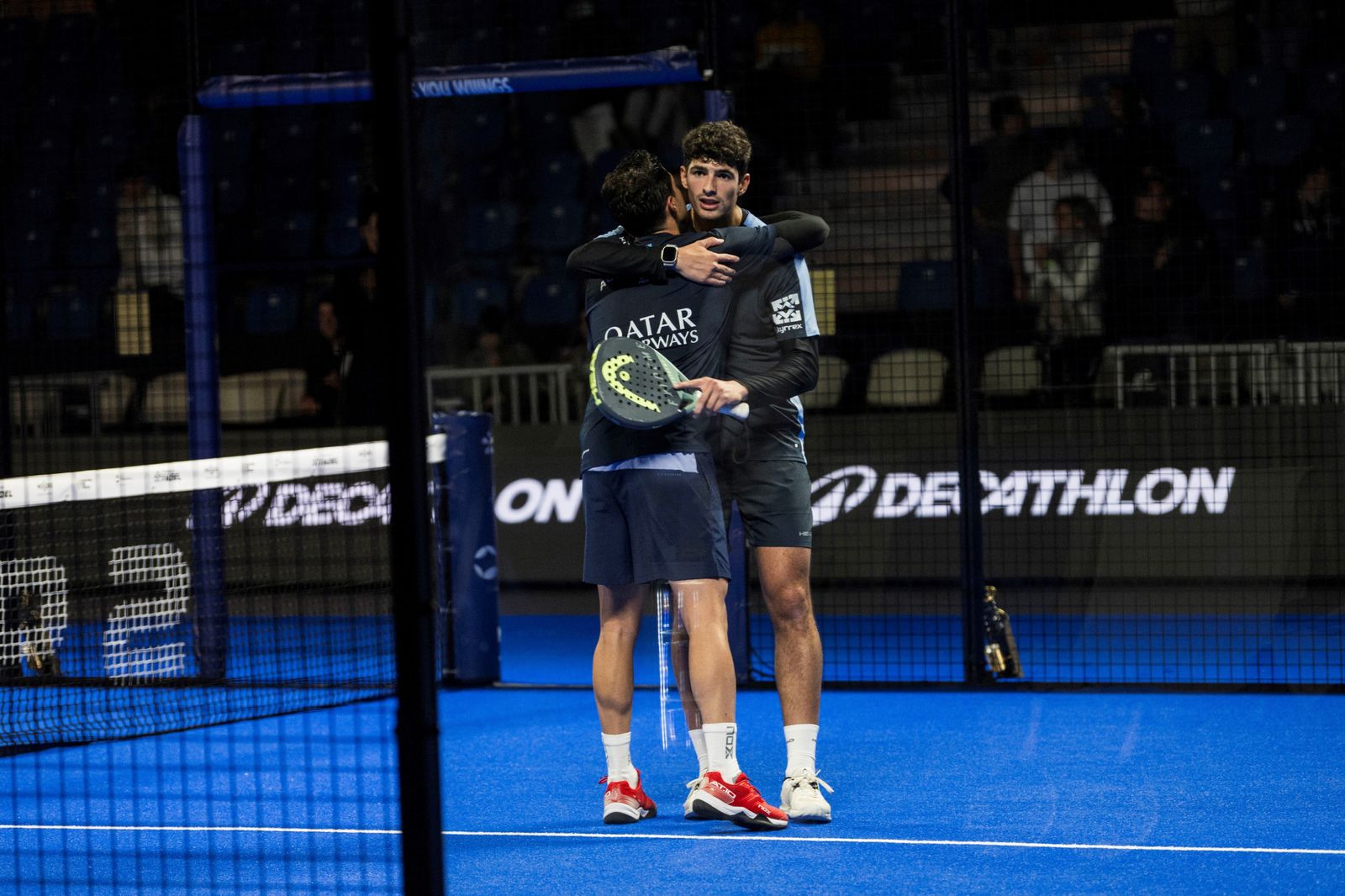 Las mejores fotos de la segunda jornada del pádel en el Estadio de la Cartuja