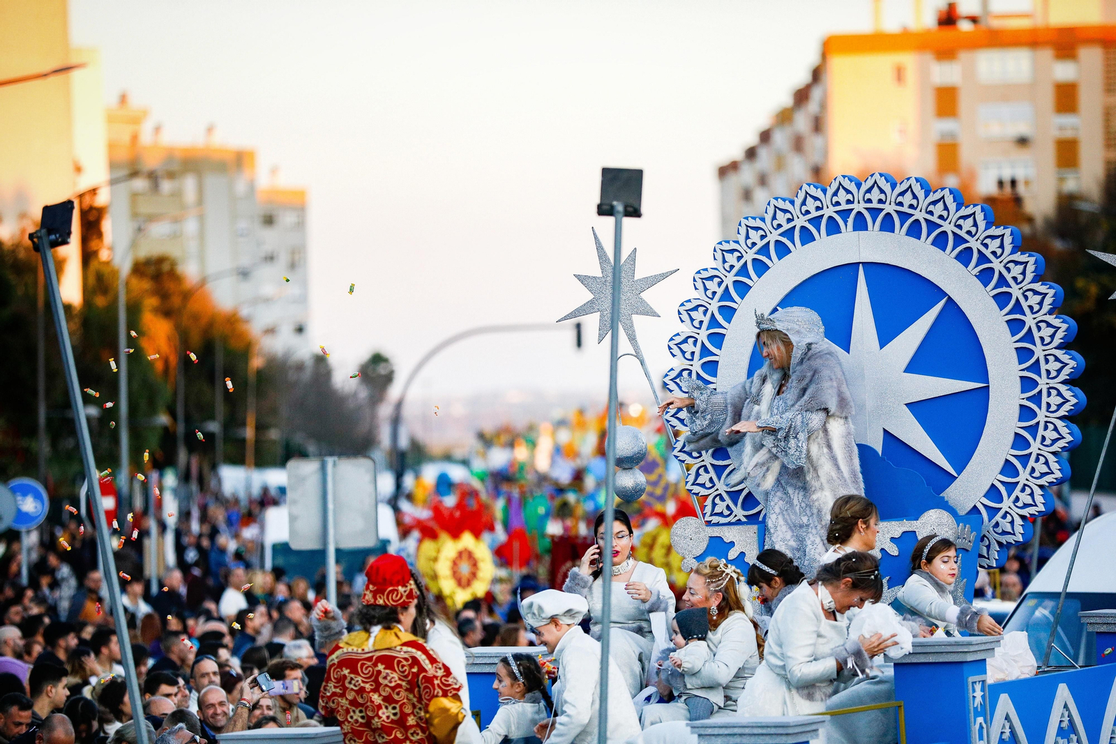 Las imágenes de los Magos de Oriente en San Fernando