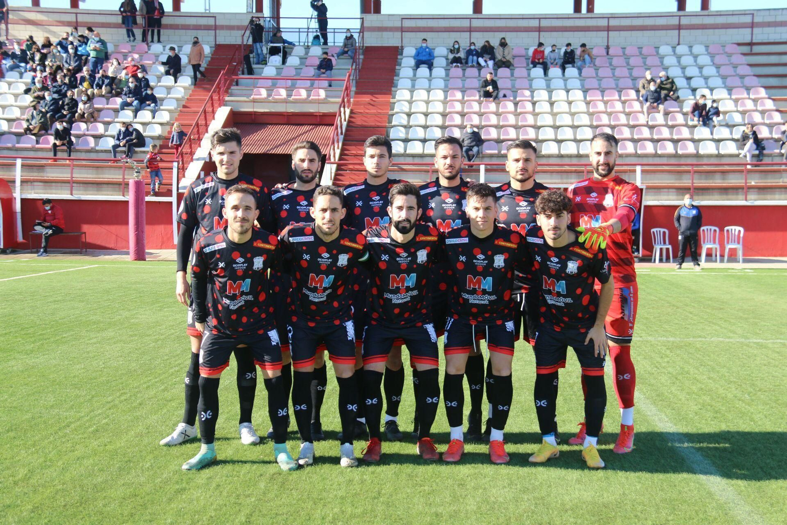 Formación inicial que ha presentado el Jerez Industrial en La Palma.