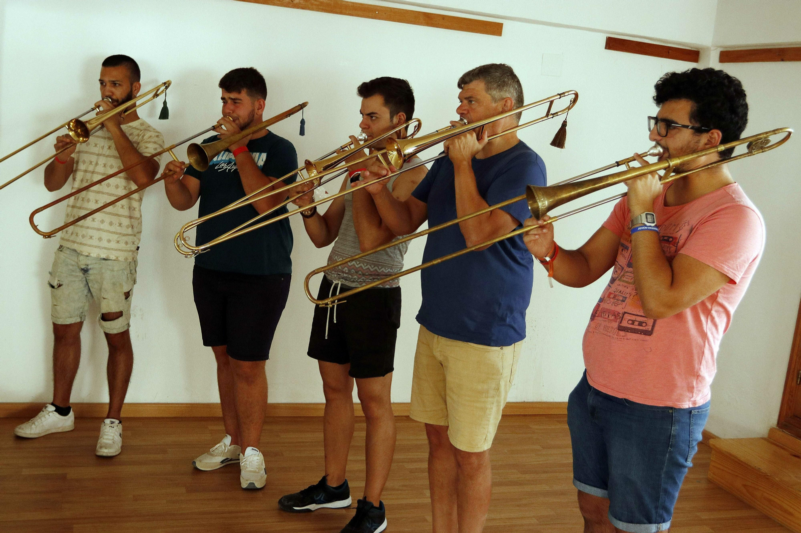 Fotogalería del curso de Sacabuche y Ministriles