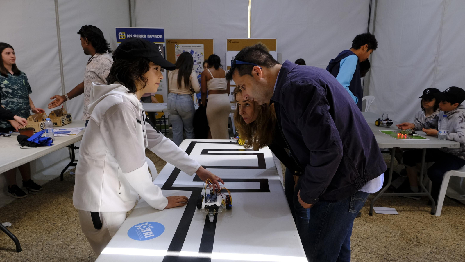 Imágenes de la Feria de la Innovación y la Ciencia en la Universidad de Almería-UAL