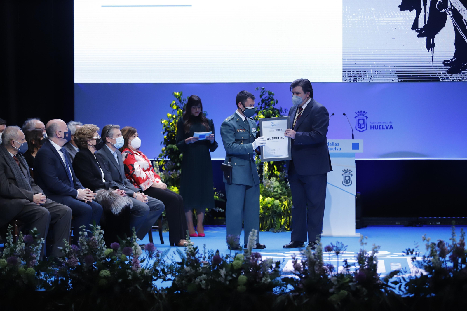 Imágenes de la entrega de las nuevas calles de la ciudad de Huelva