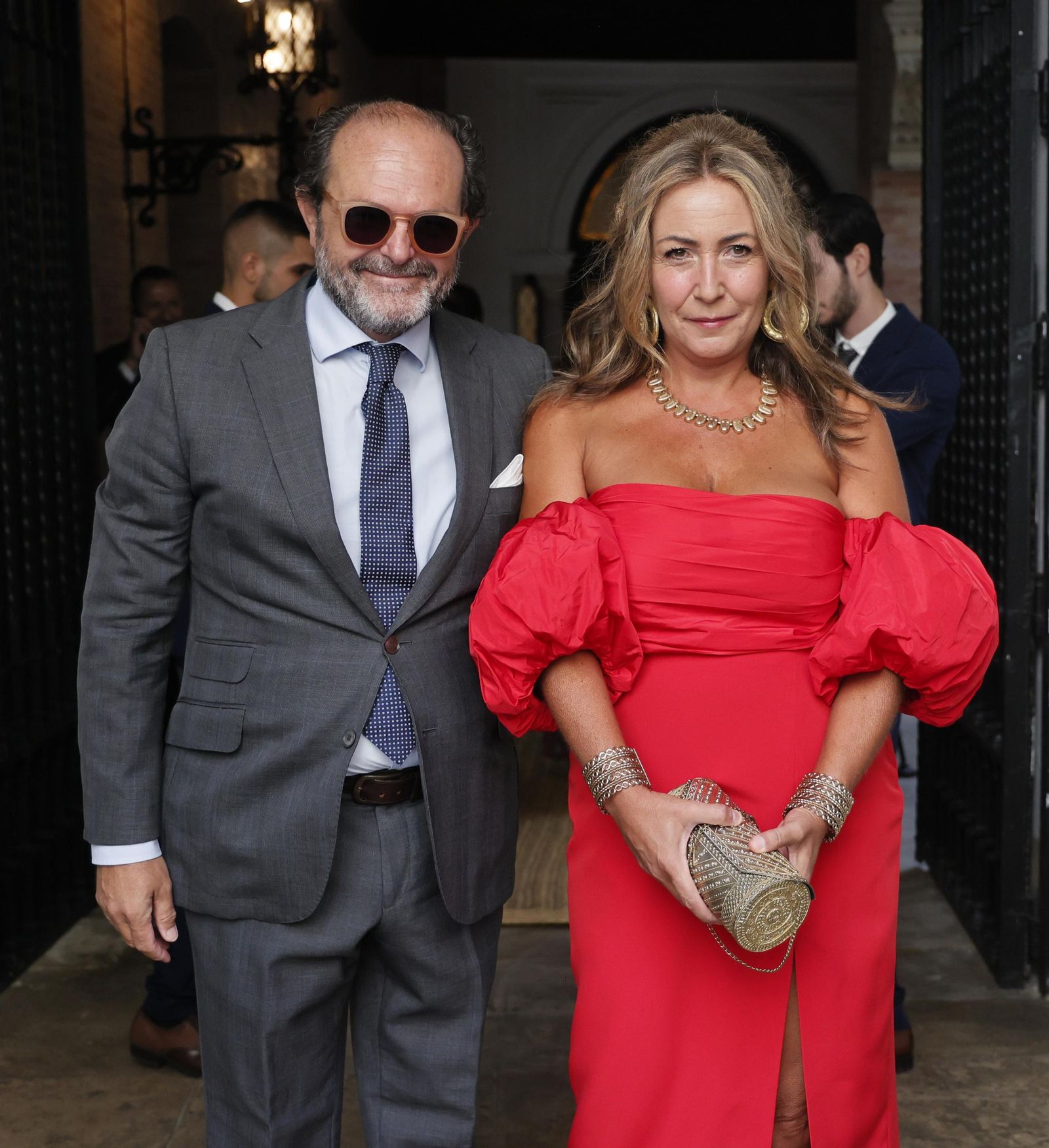 Antonio Muñoz celebra su boda en el Palacio de la Motilla