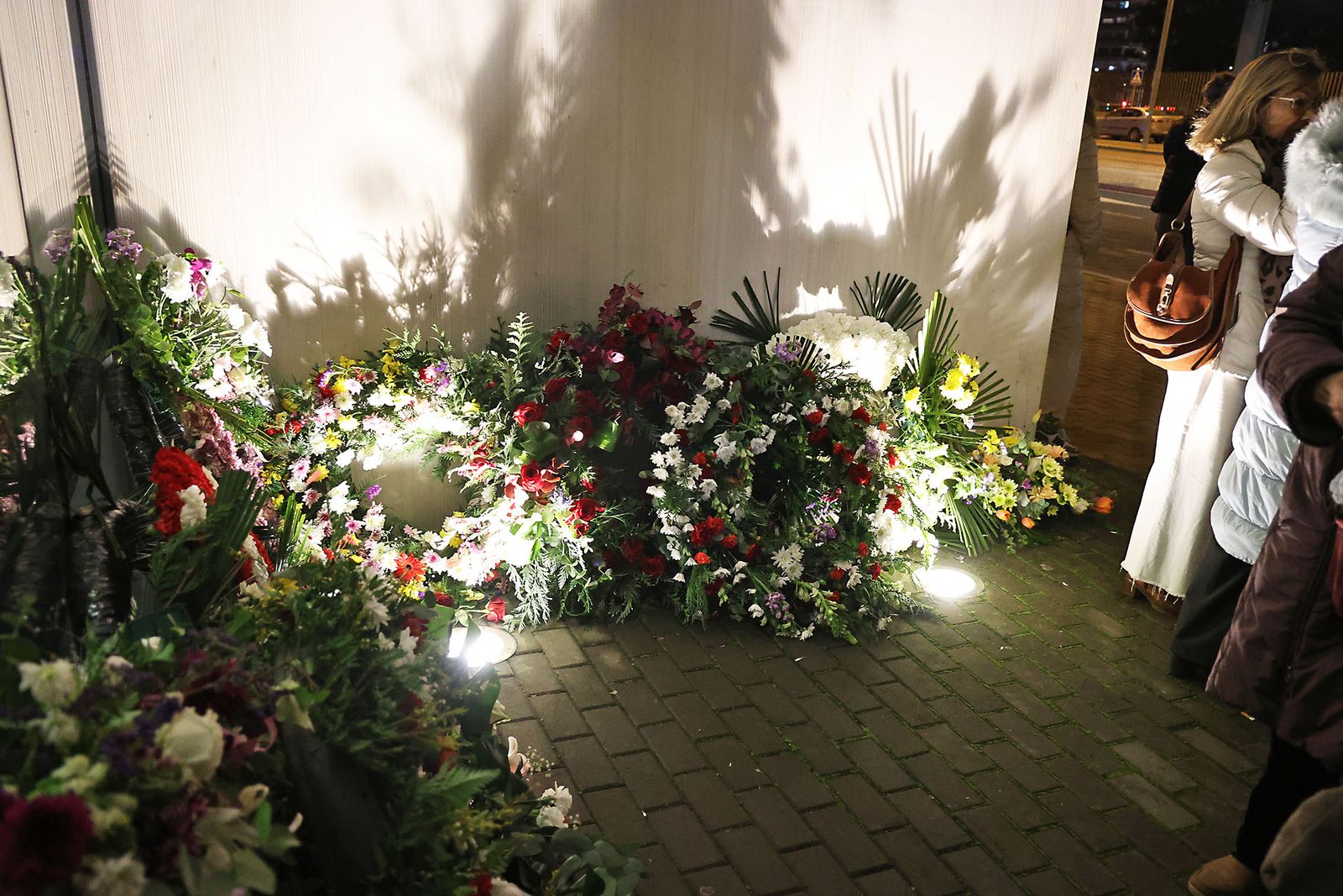 Las fotografías de la vigilia por los fallecidos en el accidente de tren  de Adamuz