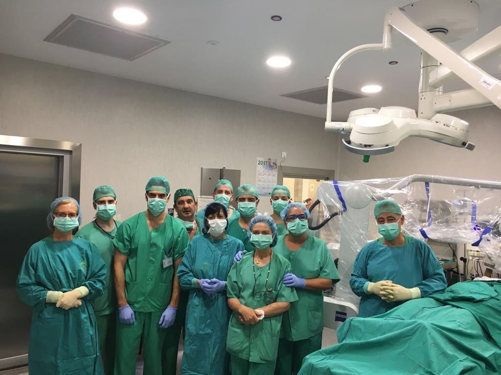 El equipo que ha usado por primera vez la nueva tecnología