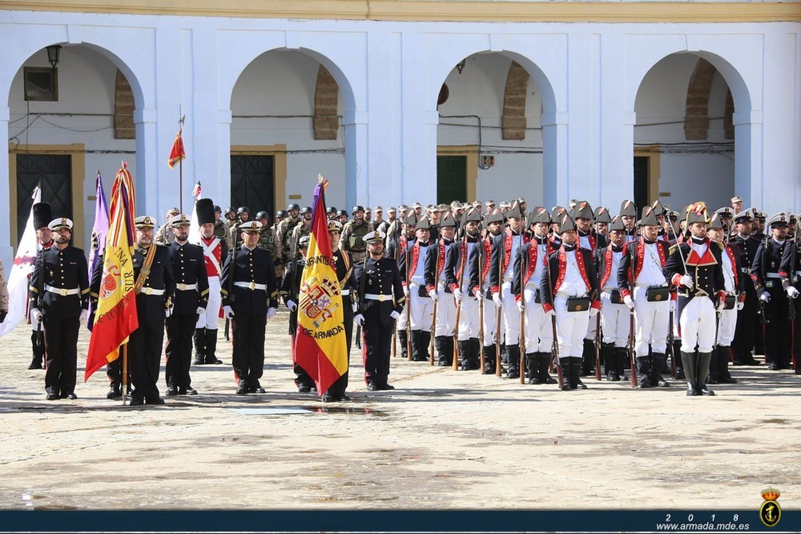 San Fernando celebra los 481 años de la Infantería de Marina
