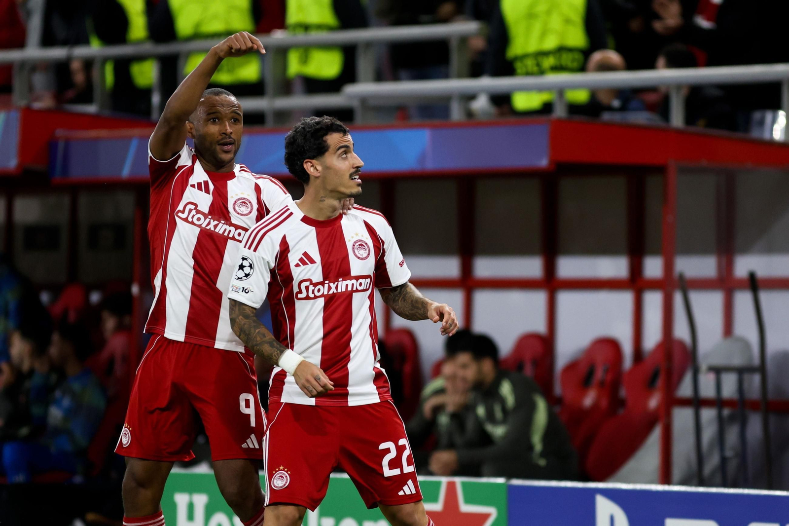 Las imágenes del Olympiacos-Real Madrid