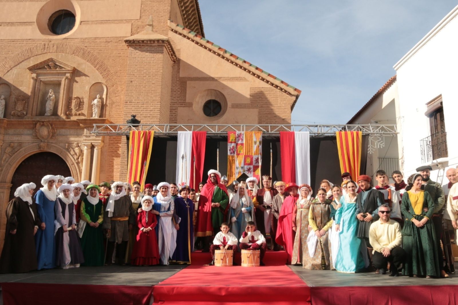 Los Reyes Católicos vuelven a Fiñana con la VIII Recreación Histórica