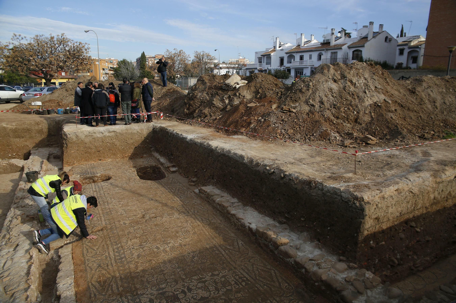 Fotos: así es el yacimiento romano del Zaidín tras finalizar la excavación arqueológico