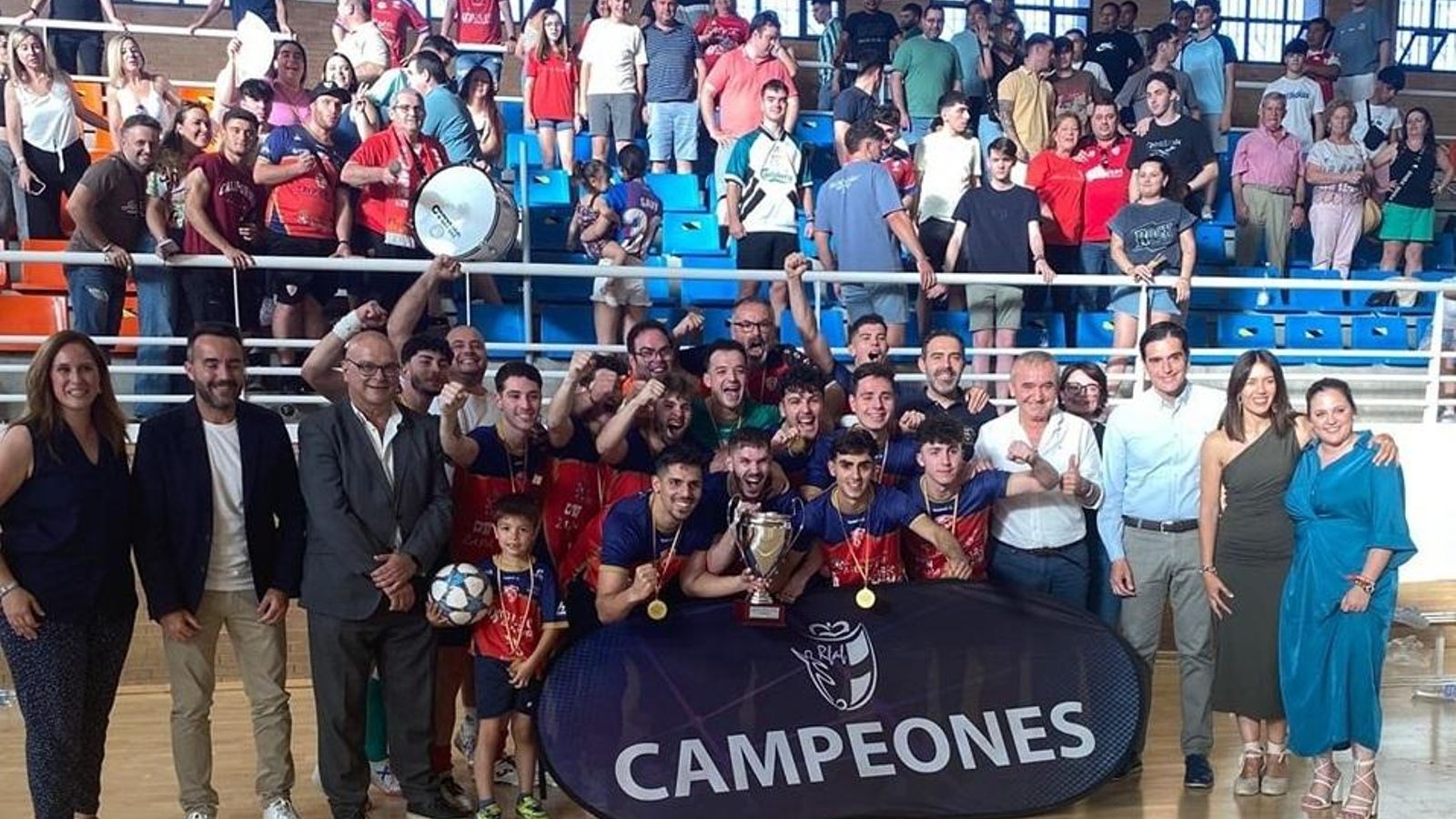 El Atlético Mengíbar FS 'B', campeón del año pasado.