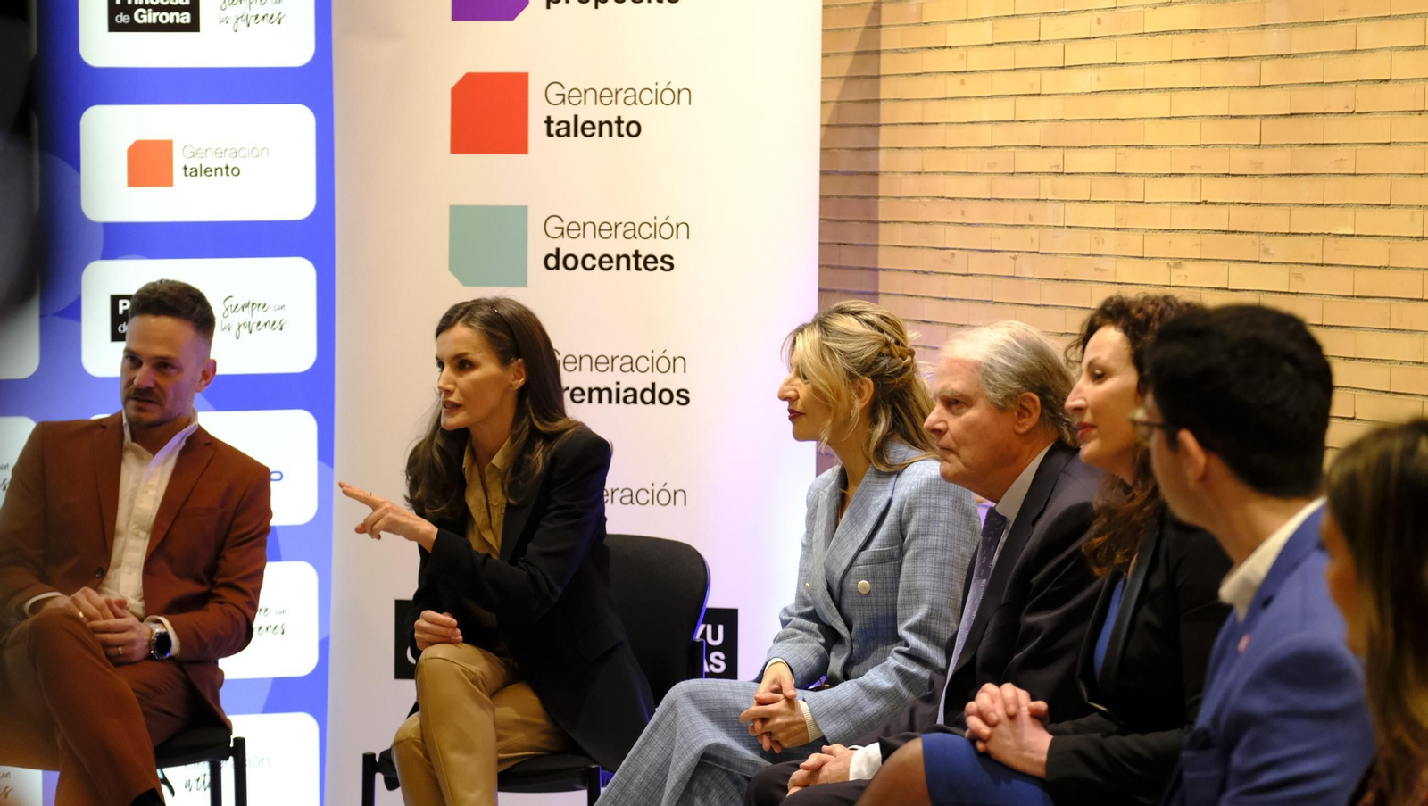 Imágenes de la Reina Letizia en el Tour del Talento en Almería