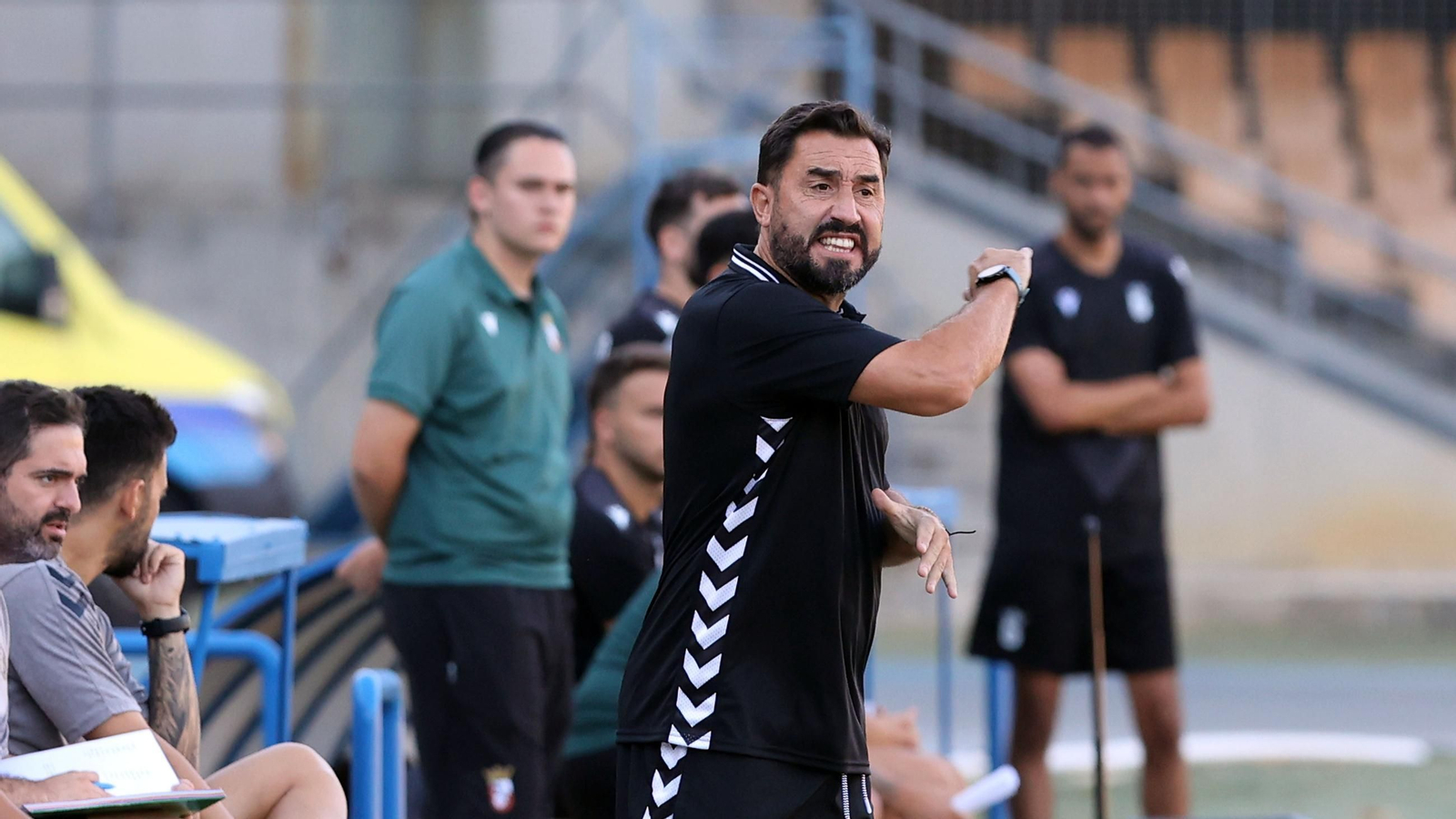 Imágenes del amistoso entre el Xerez DFC y el Ceuta B en Chapín