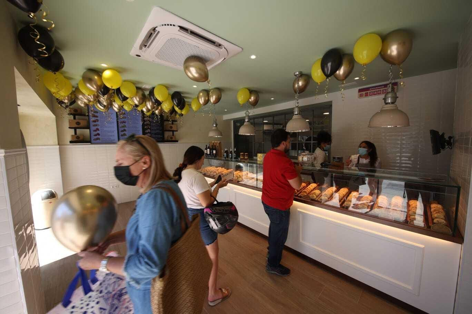 La tienda de Empanadas Malvón, este jueves al mediodía.