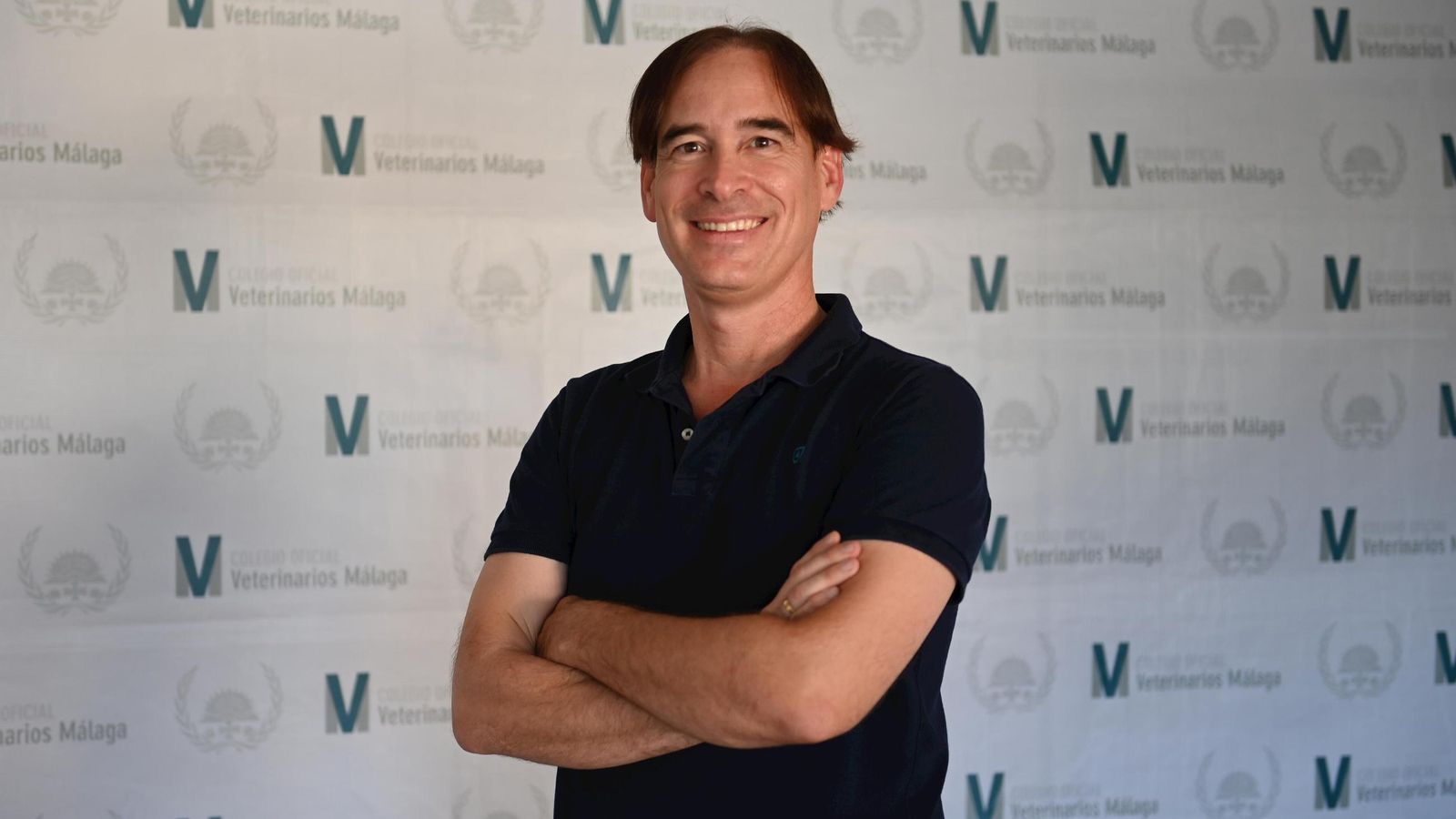 El presidente del Colegio de Veterinarios de Málaga, Juan Antonio de Luque