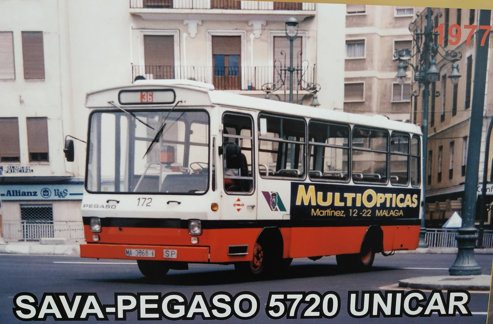 Fotos de los autobuses usados por la EMT de Málaga en sus 70 años de historia