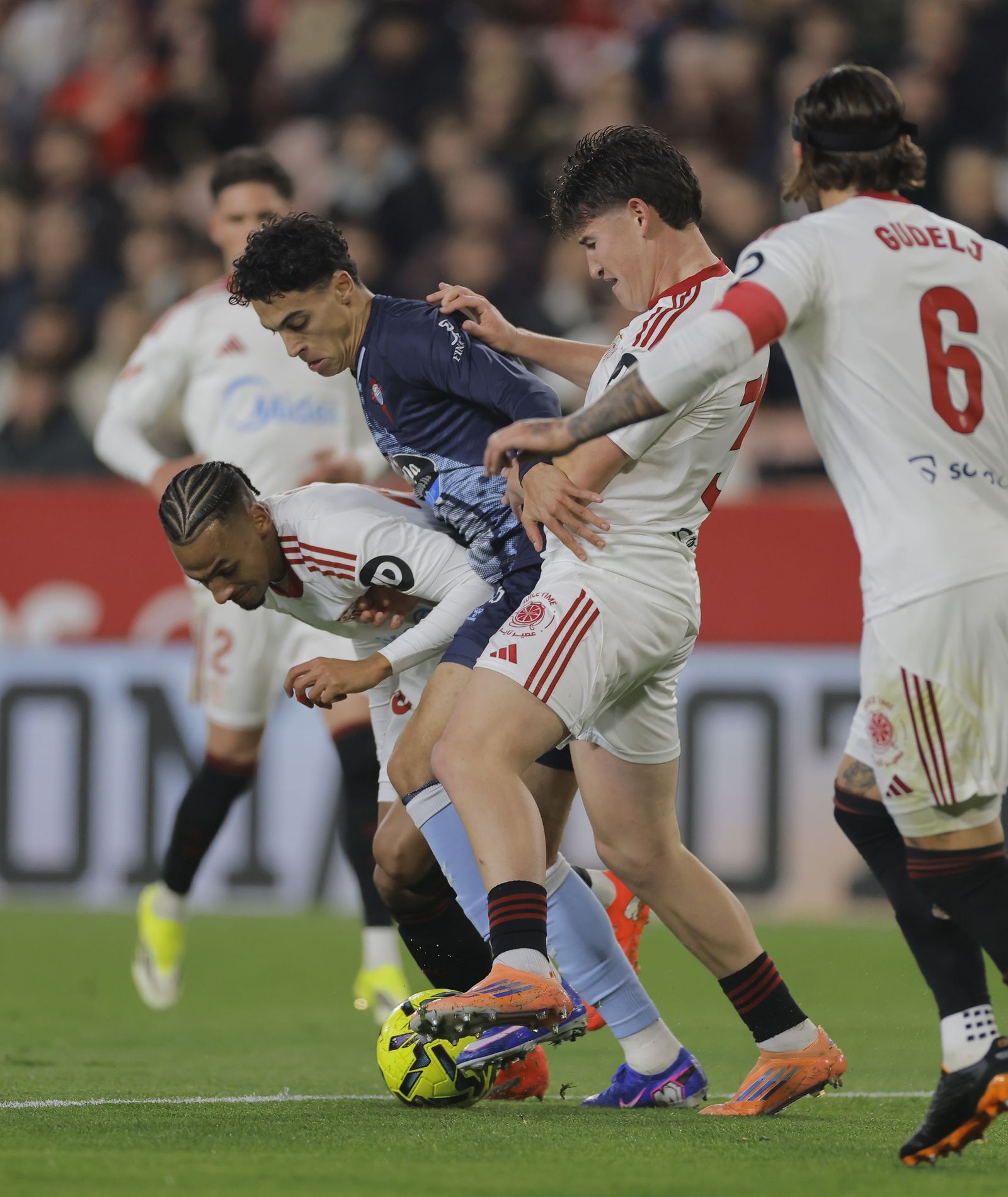 Las fotos del Sevilla - Celta