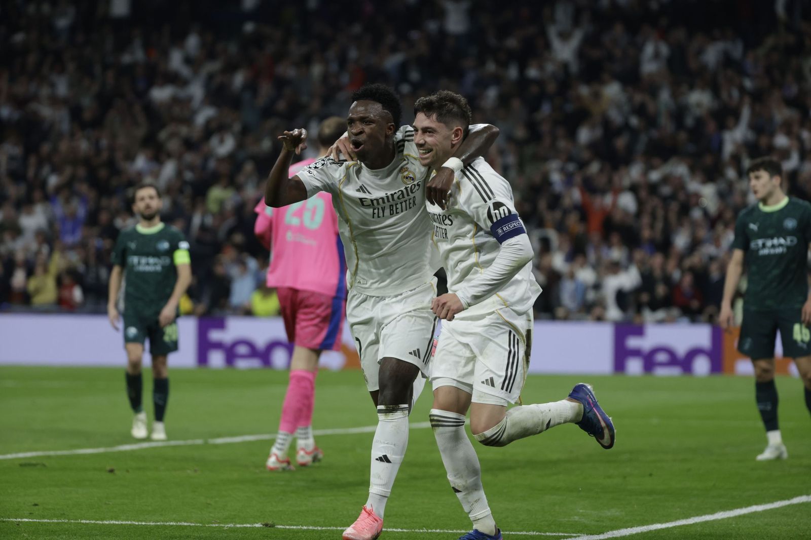 Las fotos del Real Madrid-Manchester City