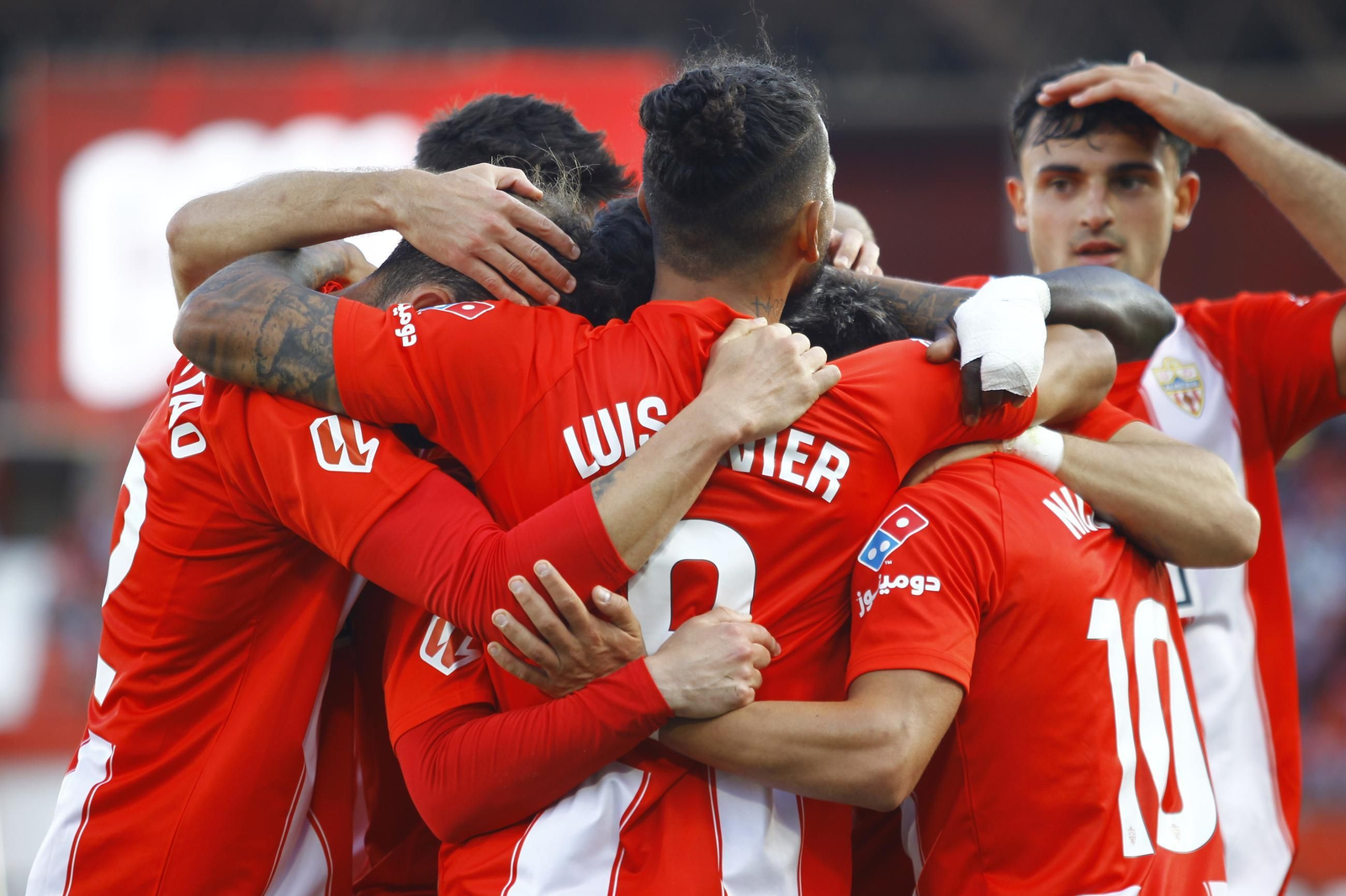 El U.D. Almería-C.D. Eldense, en imágenes