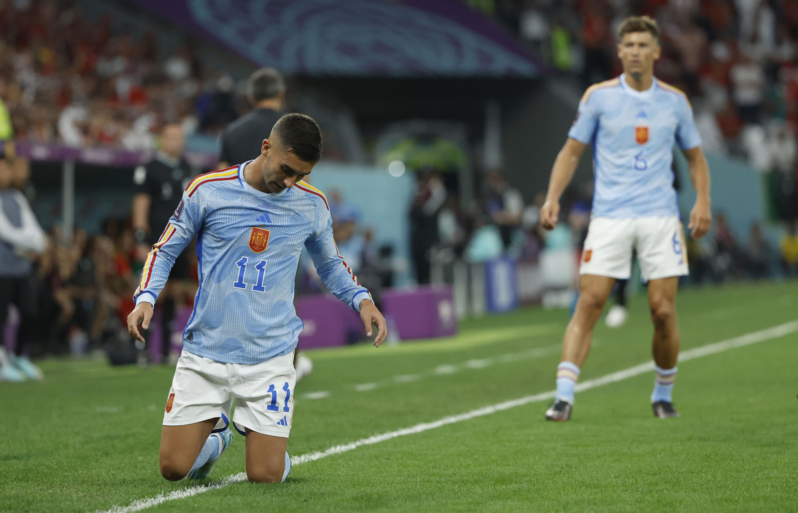 Fotos del Marruecos-España en octavos del Mundial de Qatar