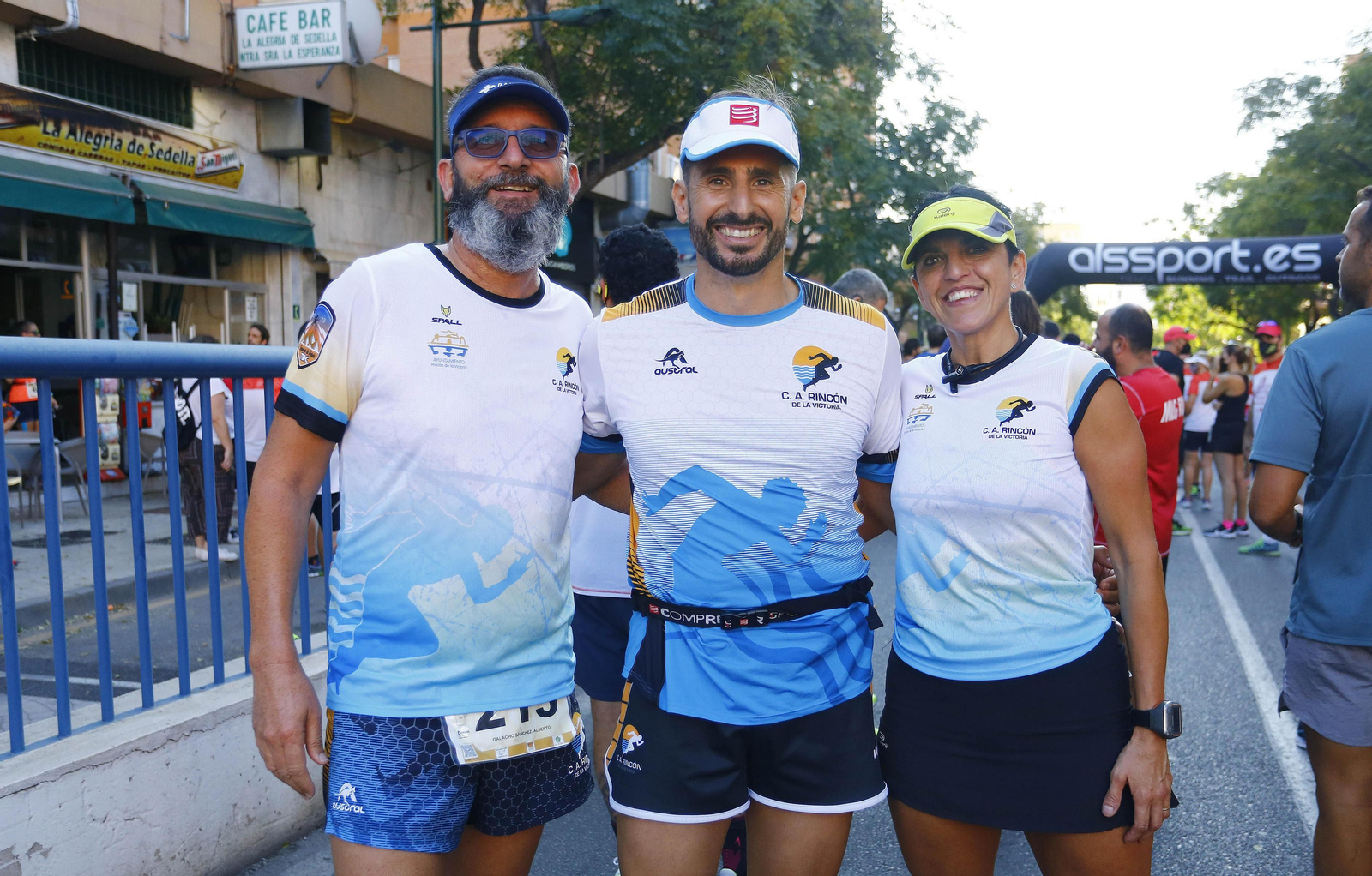 Las fotos de la primera carrera urbana en Málaga tras la pandemia Las fotos de la primera carrera urbana en Málaga tras la pandemia
