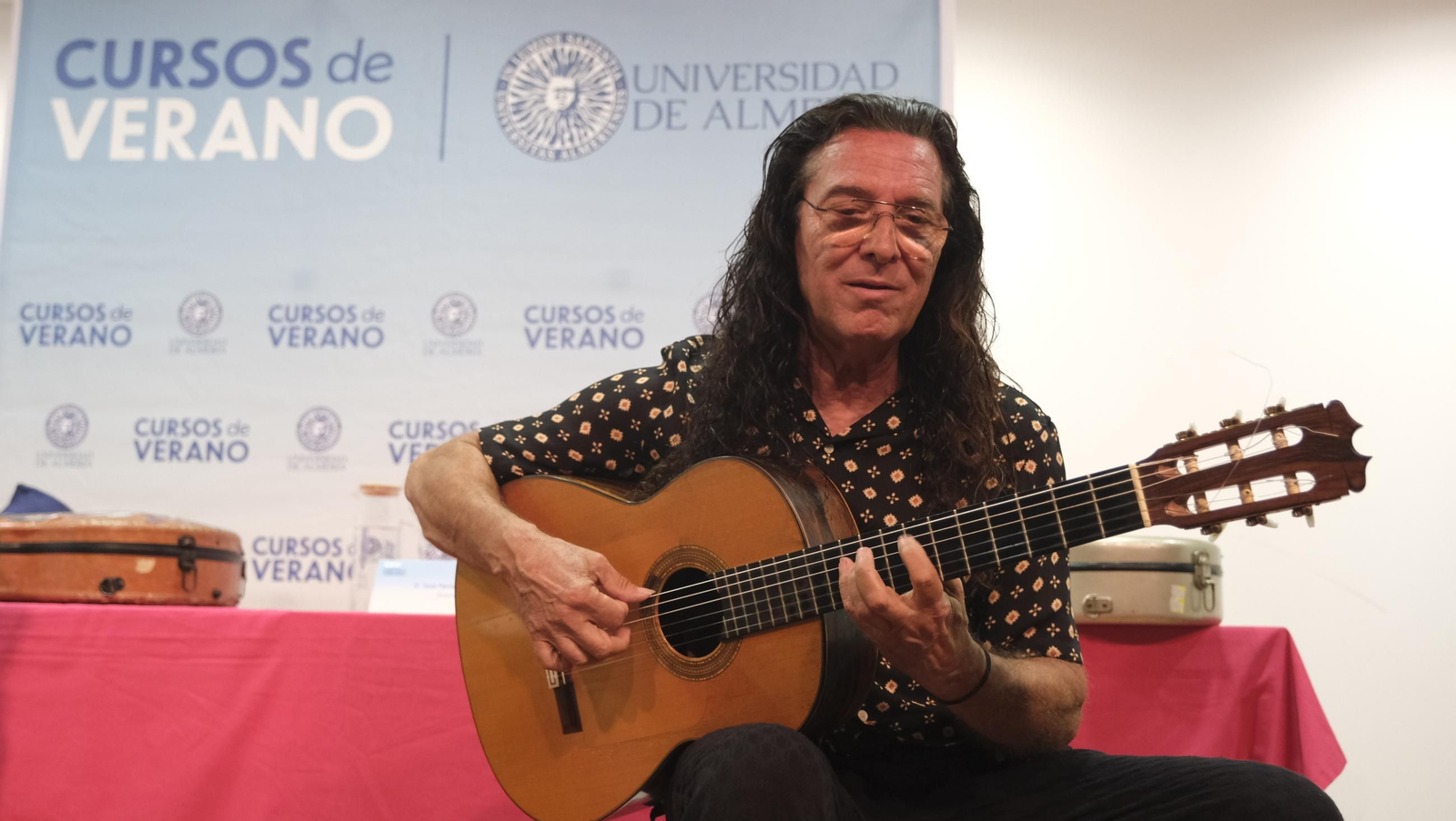 Curso de Guitarra Flamenca de Tomatito dentro de los Cursos de Verano de la UAL, en imágenes