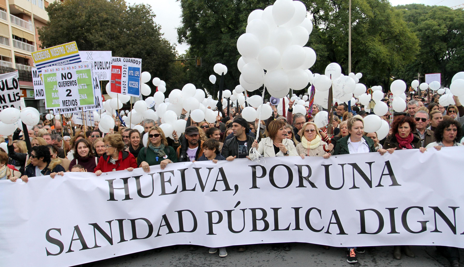 Manifestación por una sanidad pública digna