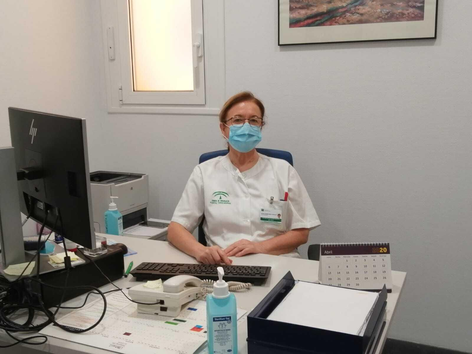 Carmen Moya Quesada, jefa del Servicio de Alergología del Hospital Universitario Torrecárdenas