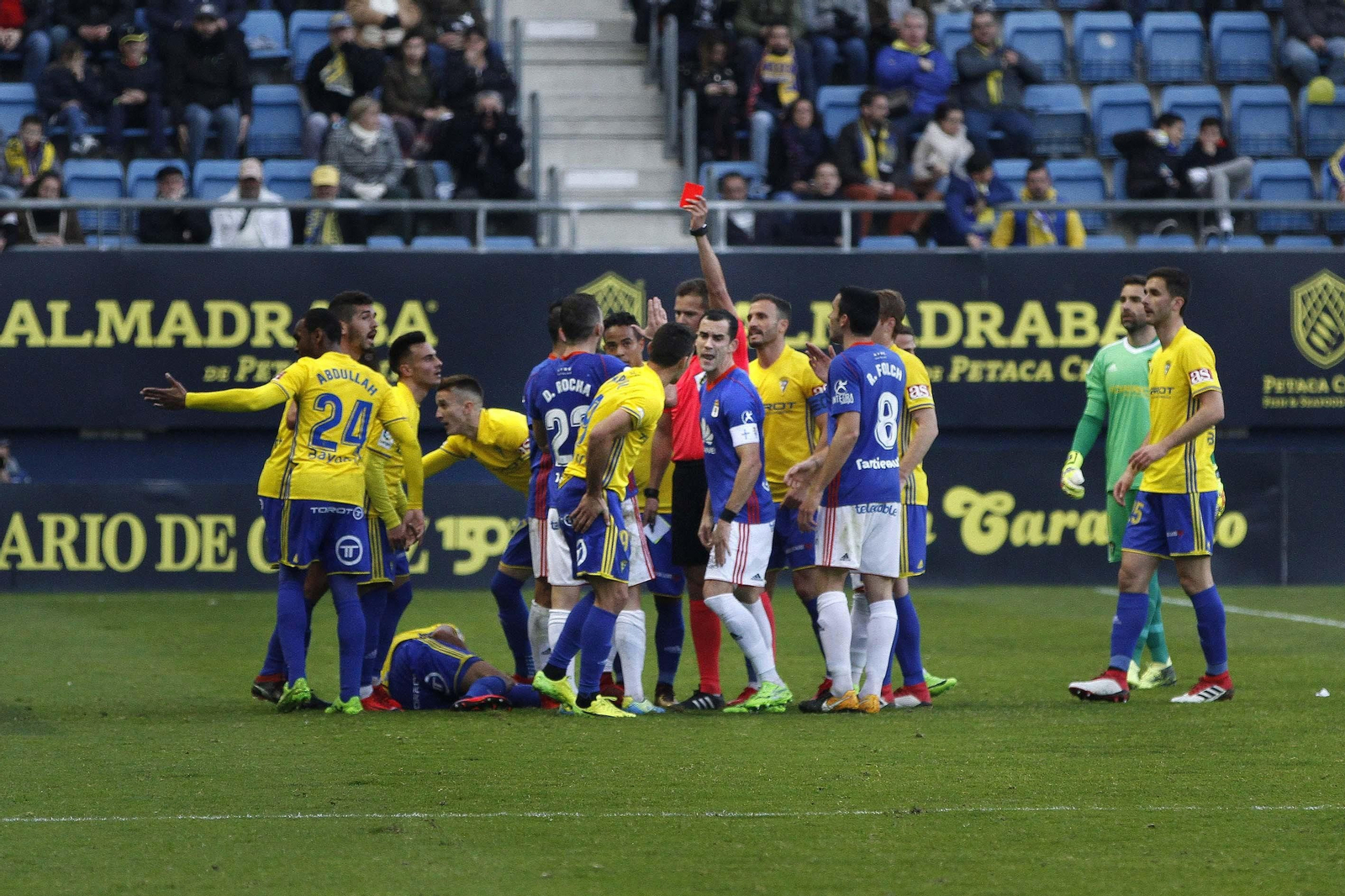 El Cádiz-Oviedo, en imágenes