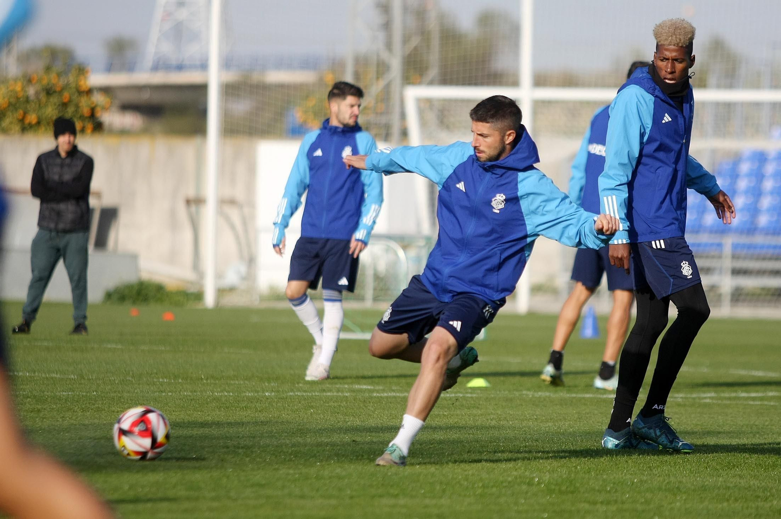 Entrenamiento del Recreativo de Huelva en imágenes