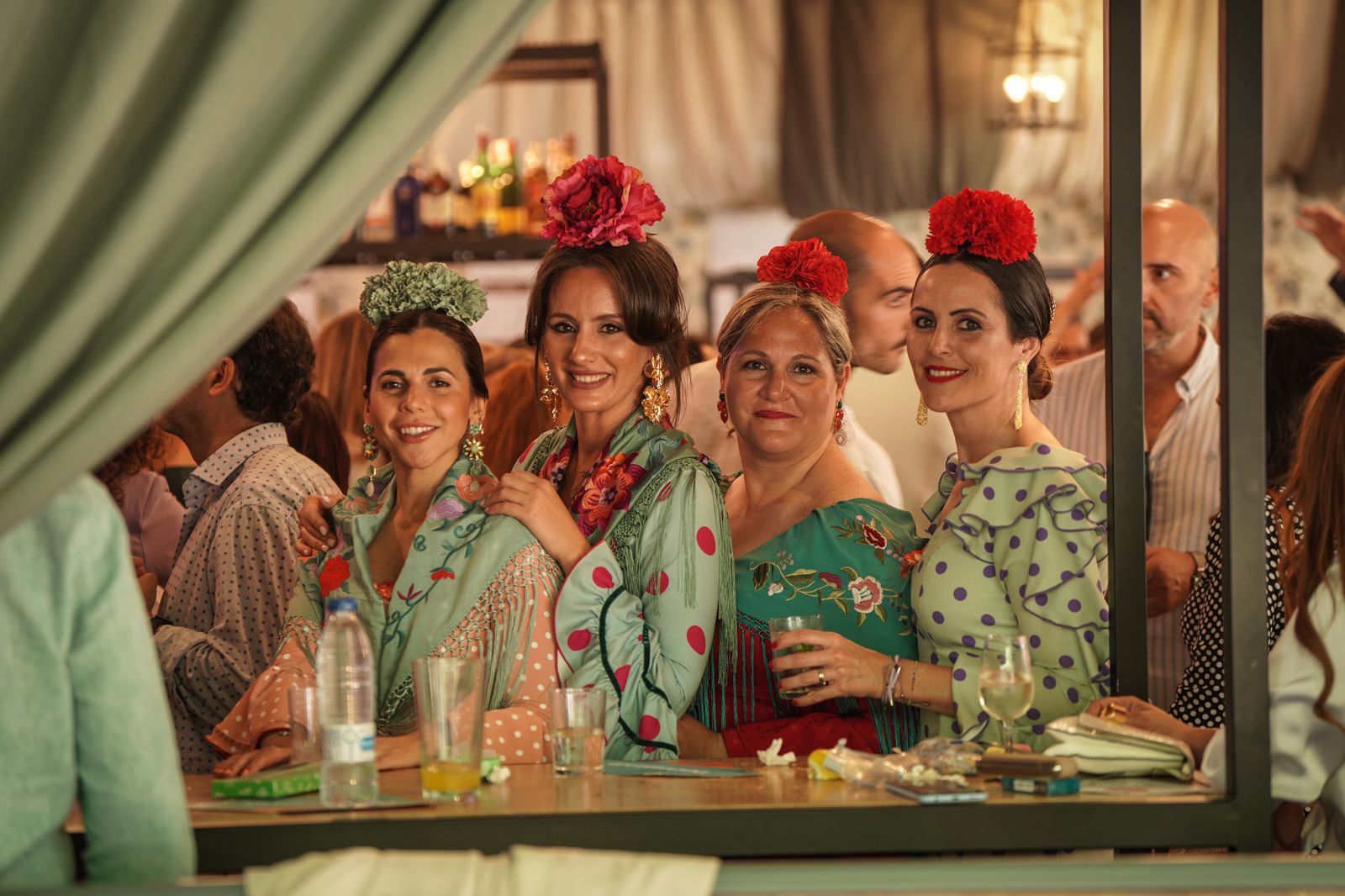 Búscate en las fotos del domingo en la Feria de Jerez 2024