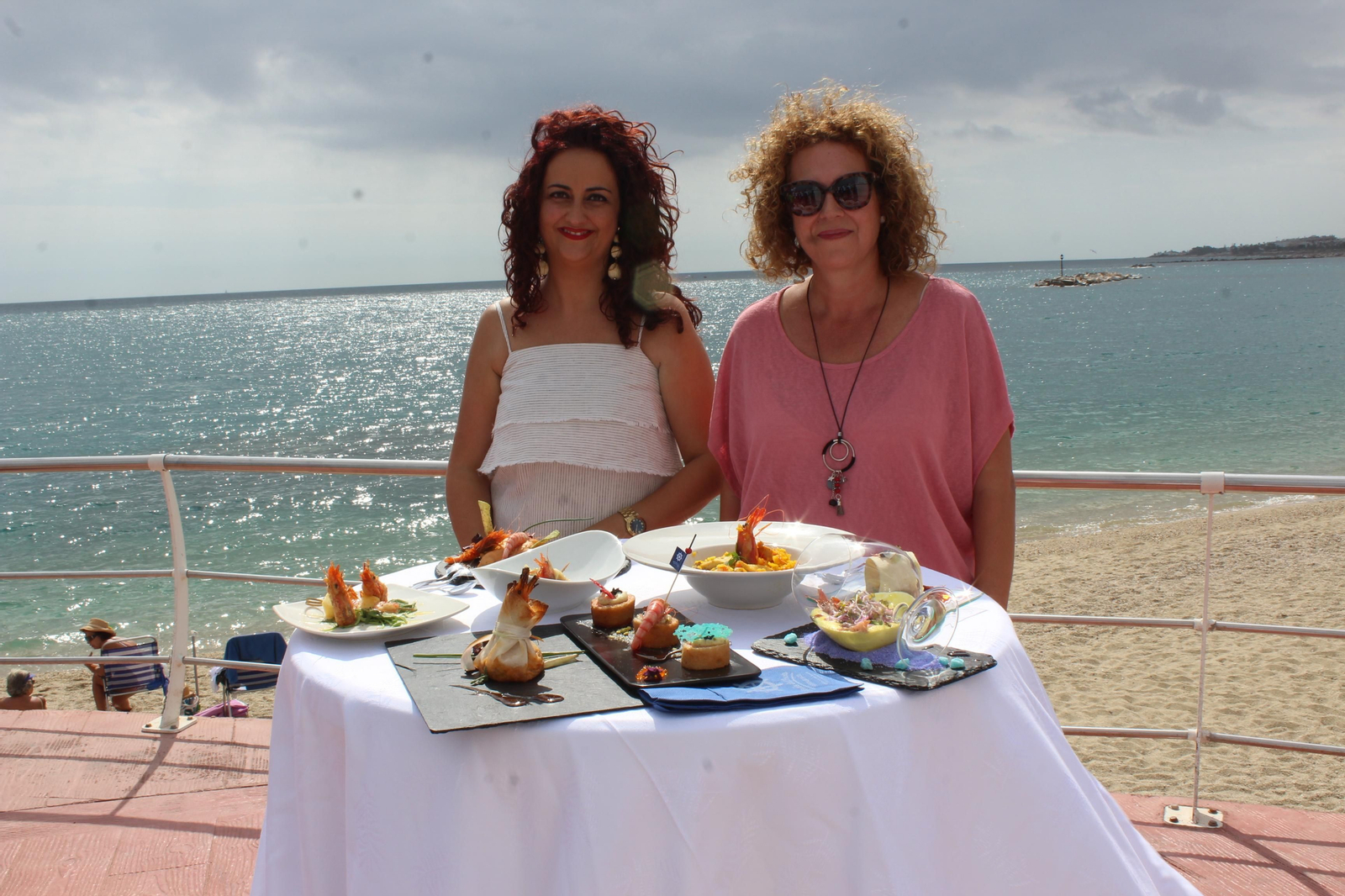 Imágenes de la presentación de la Feria de la Gamba Roja de Garrucha