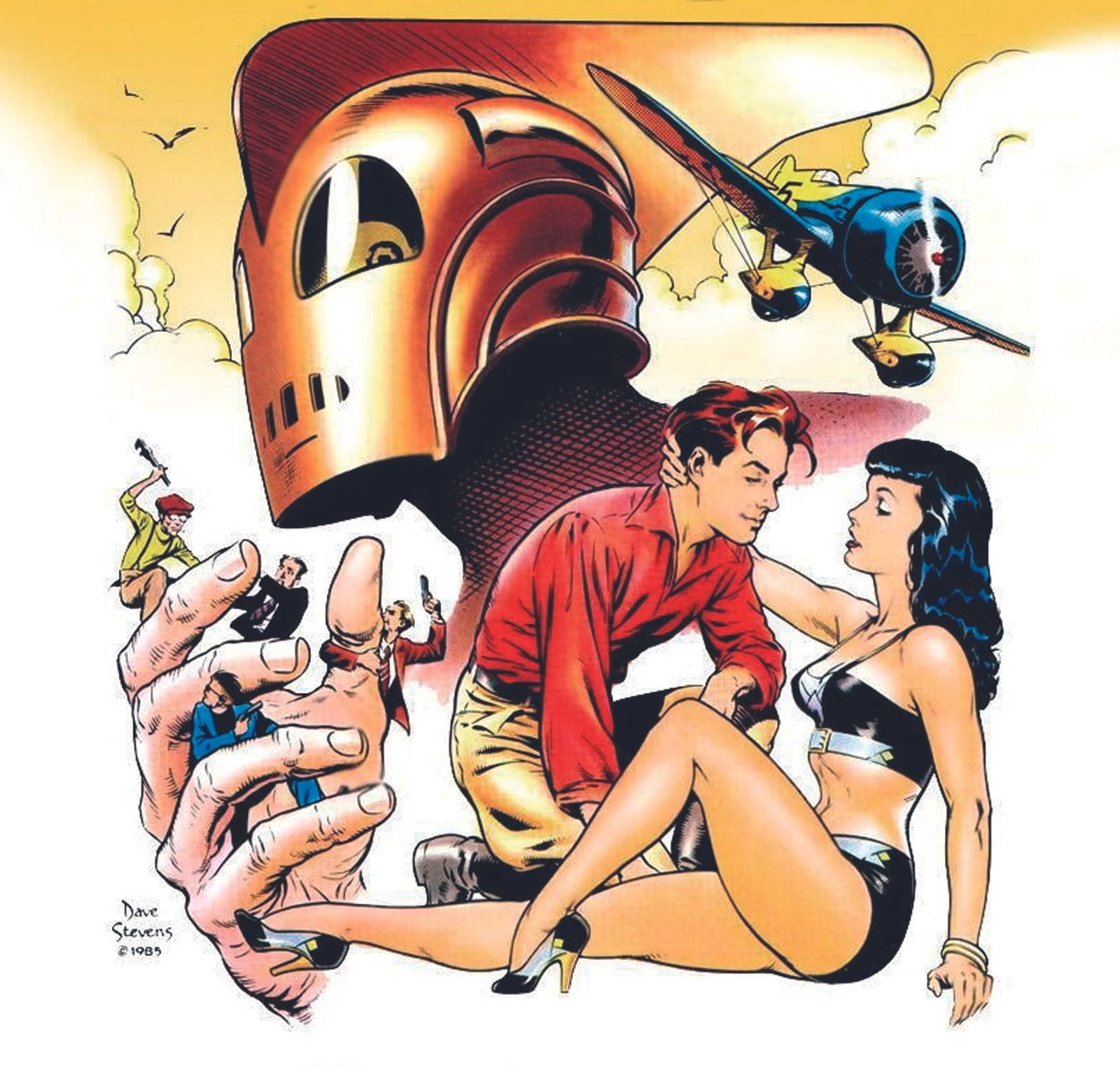 Ilustración de Rocketeer.