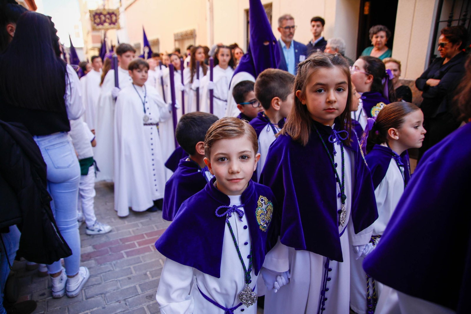 Macarena en la Semana Santa de Almería