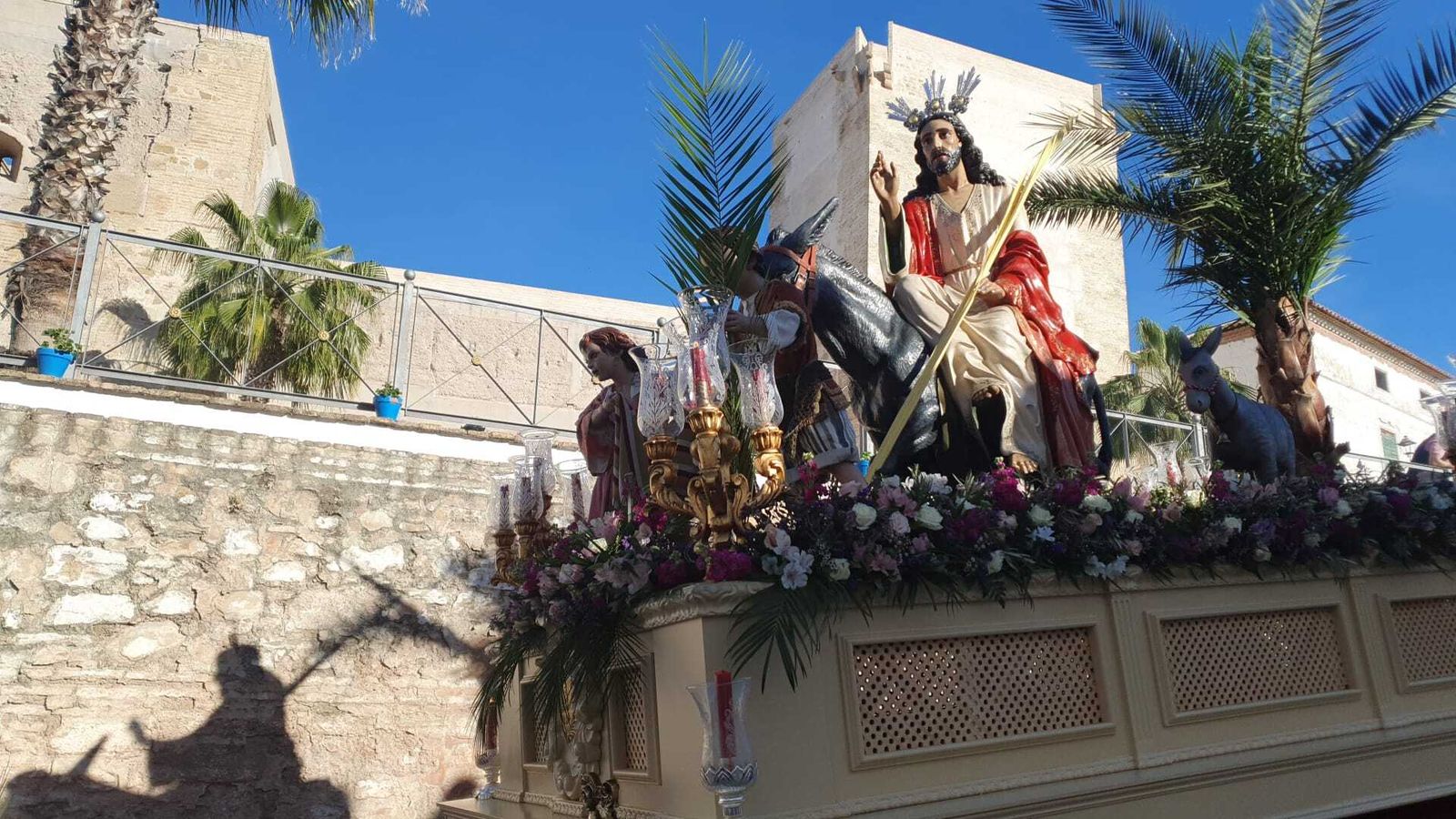 La procesión de la Borriquita en Castro del Río, en imágenes
