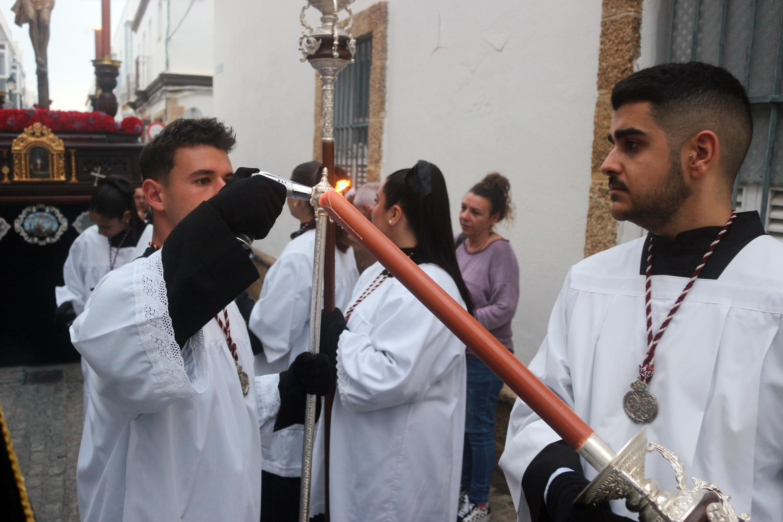 Las imágenes del Martes Santo en Puerto Real 2023: El Perdón