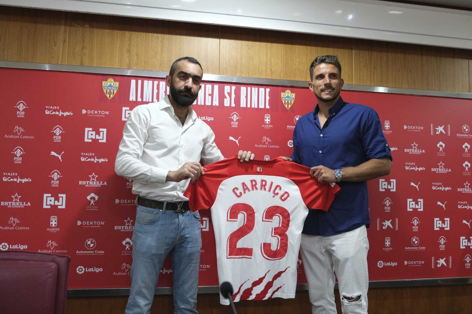 Carriço fue presentado oficialmente este miércoles.