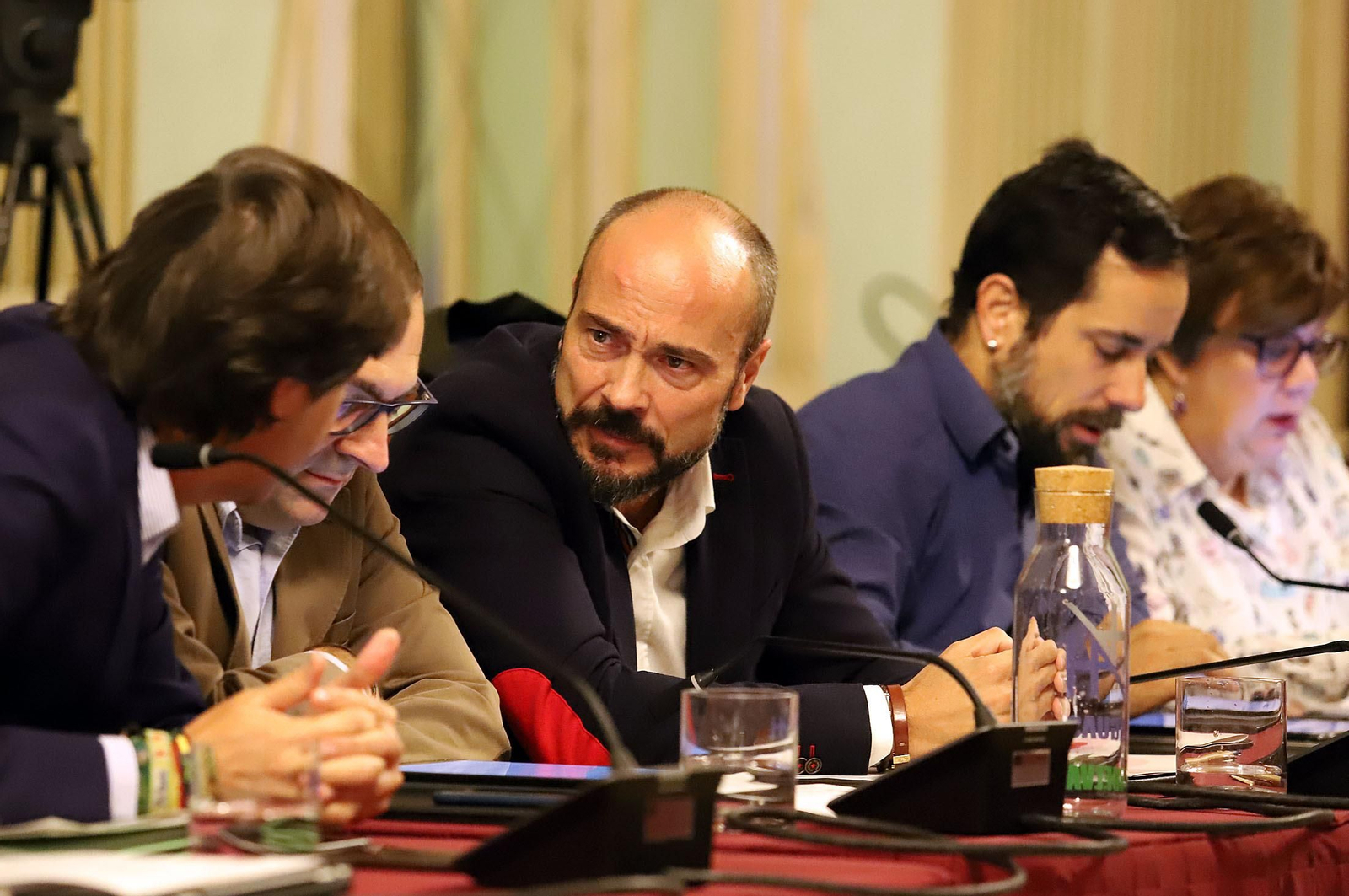 Imágenes del pleno celebrado en el Ayuntamiento de Huelva