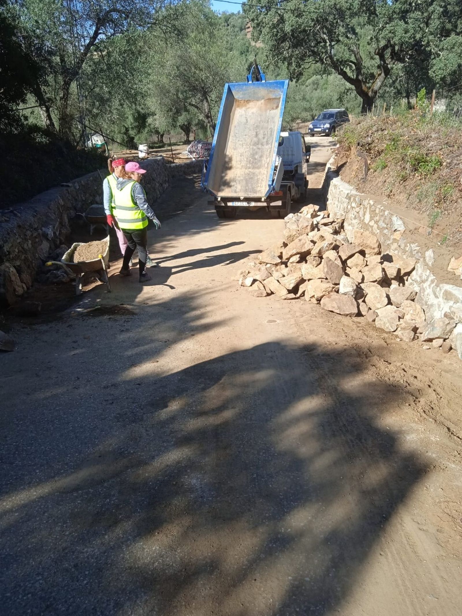 Obras de rehabilitación y mejora que se están llevando a cabo.