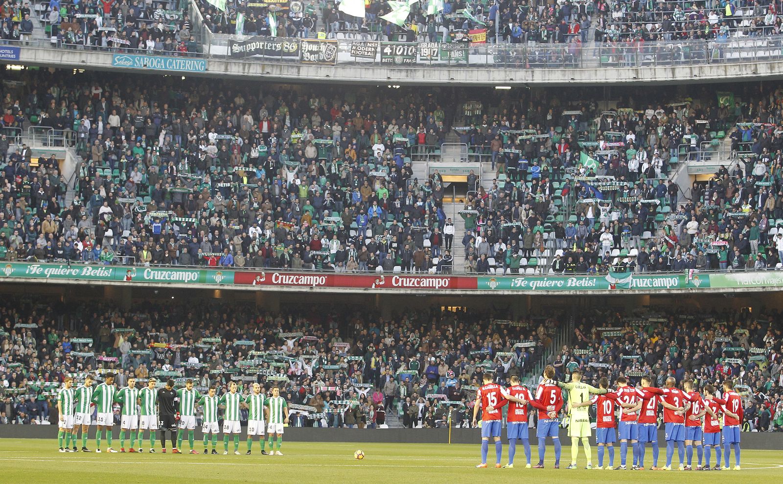 El Betis-Sporting, en imágenes
