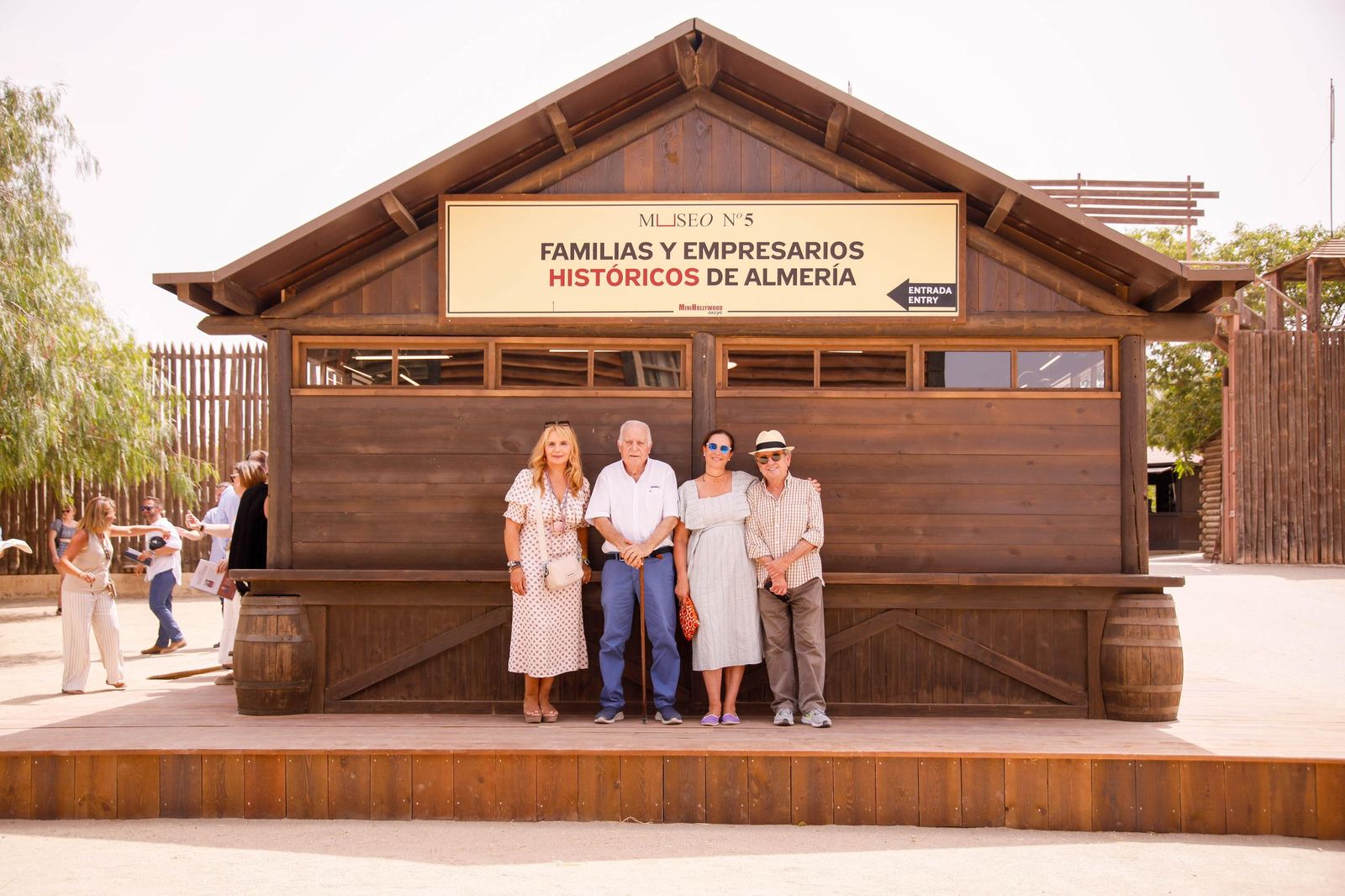 Imágenes del museo a los grandes empresarios y familias históricas de Almería