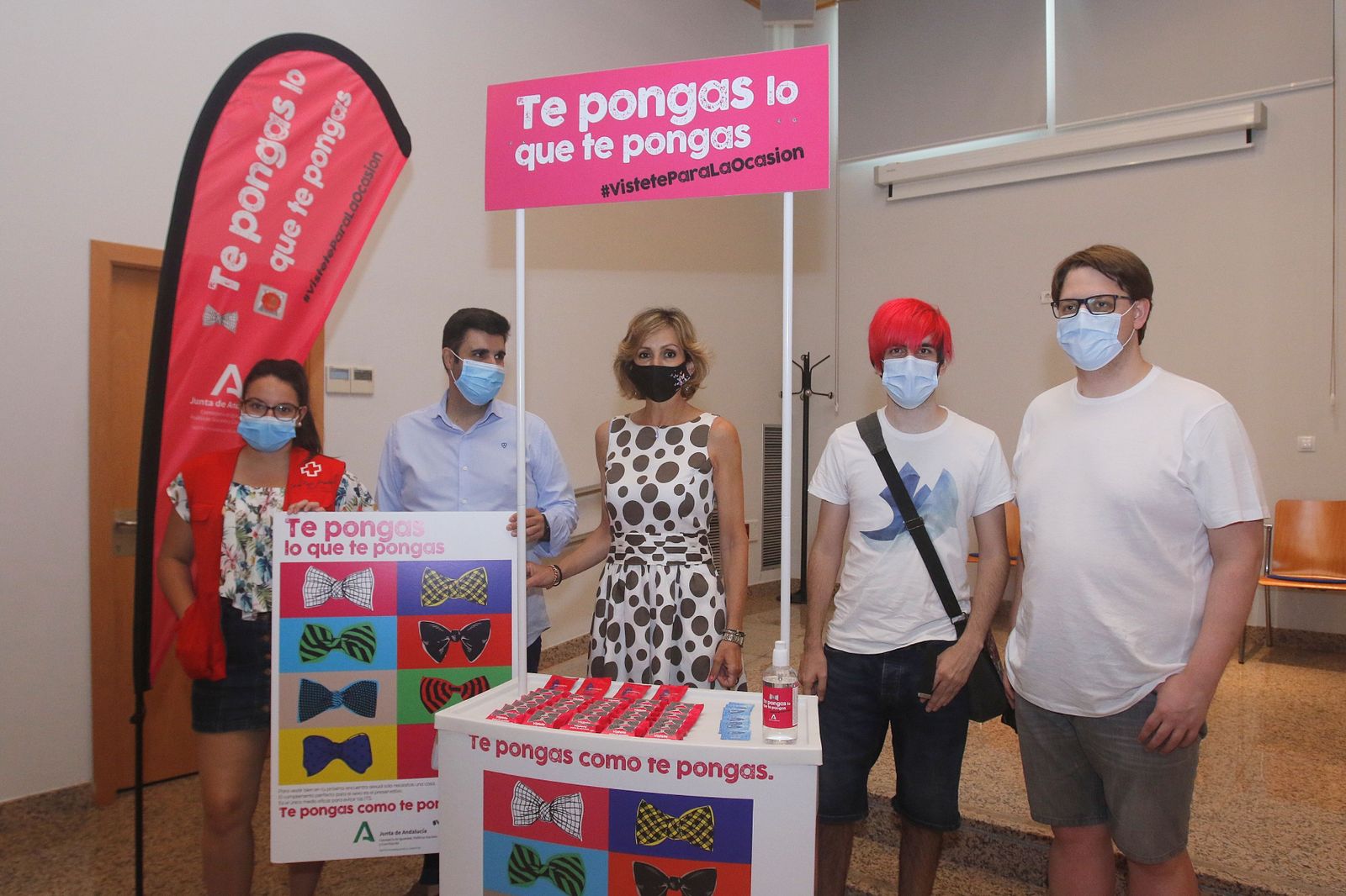 Presentación de la campaña de educación sexual.