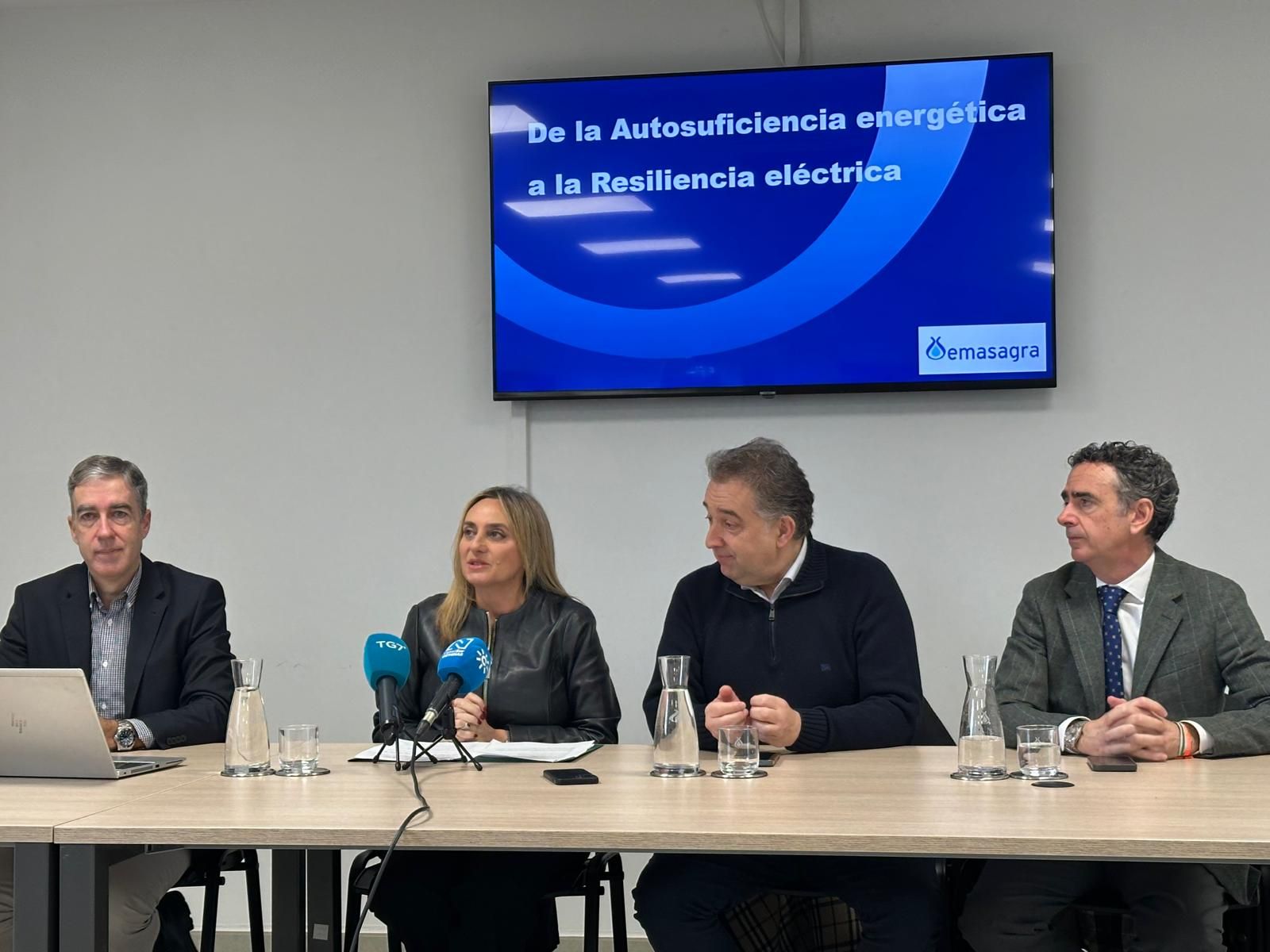 Marcos Martínez, Marifrán Carazo, Juan Carlos Torres y Enrique Catalina.