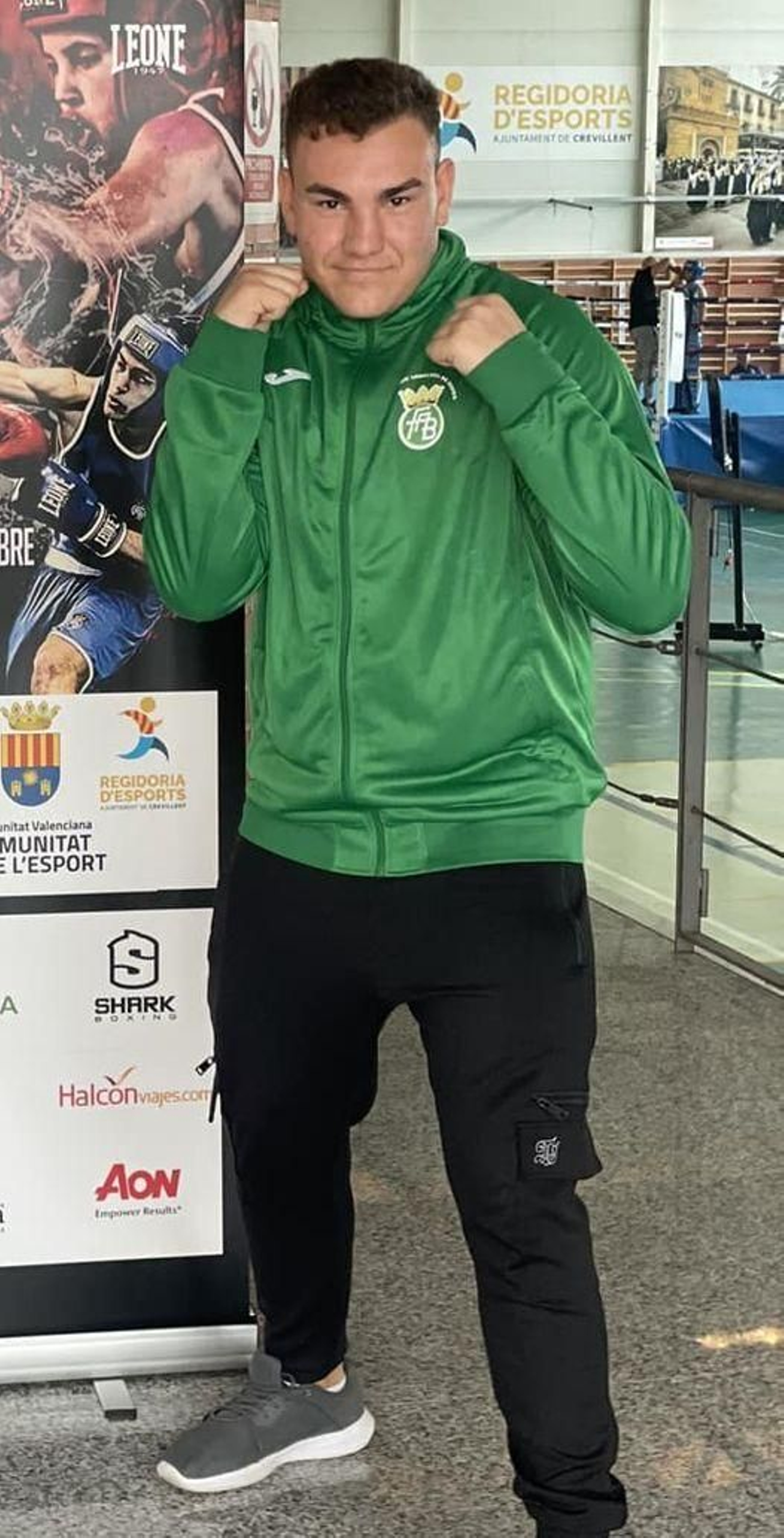 El púgil linense Abraham Ríos