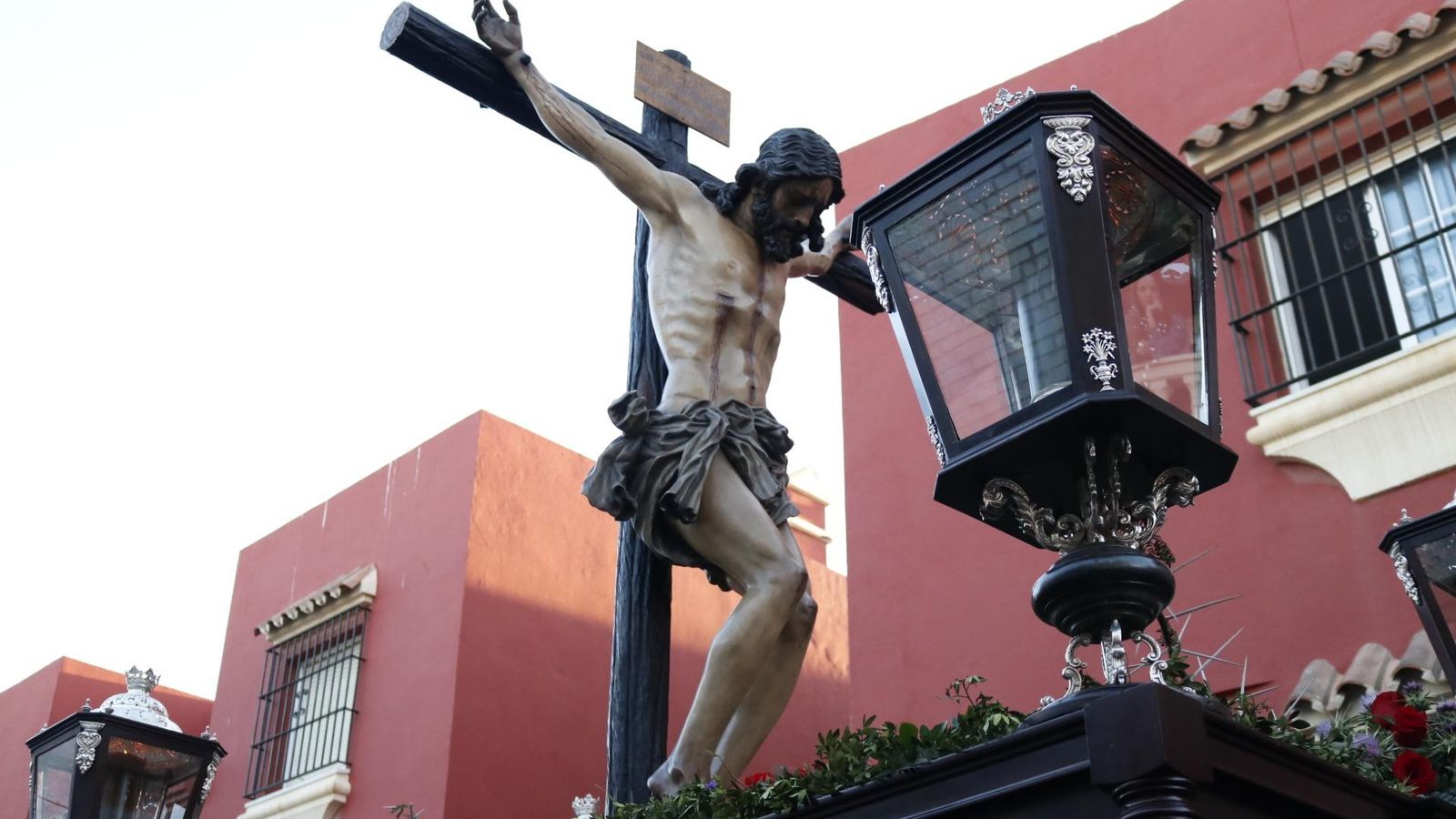 Cristo de la Esperanza, en la procesión de 2019.