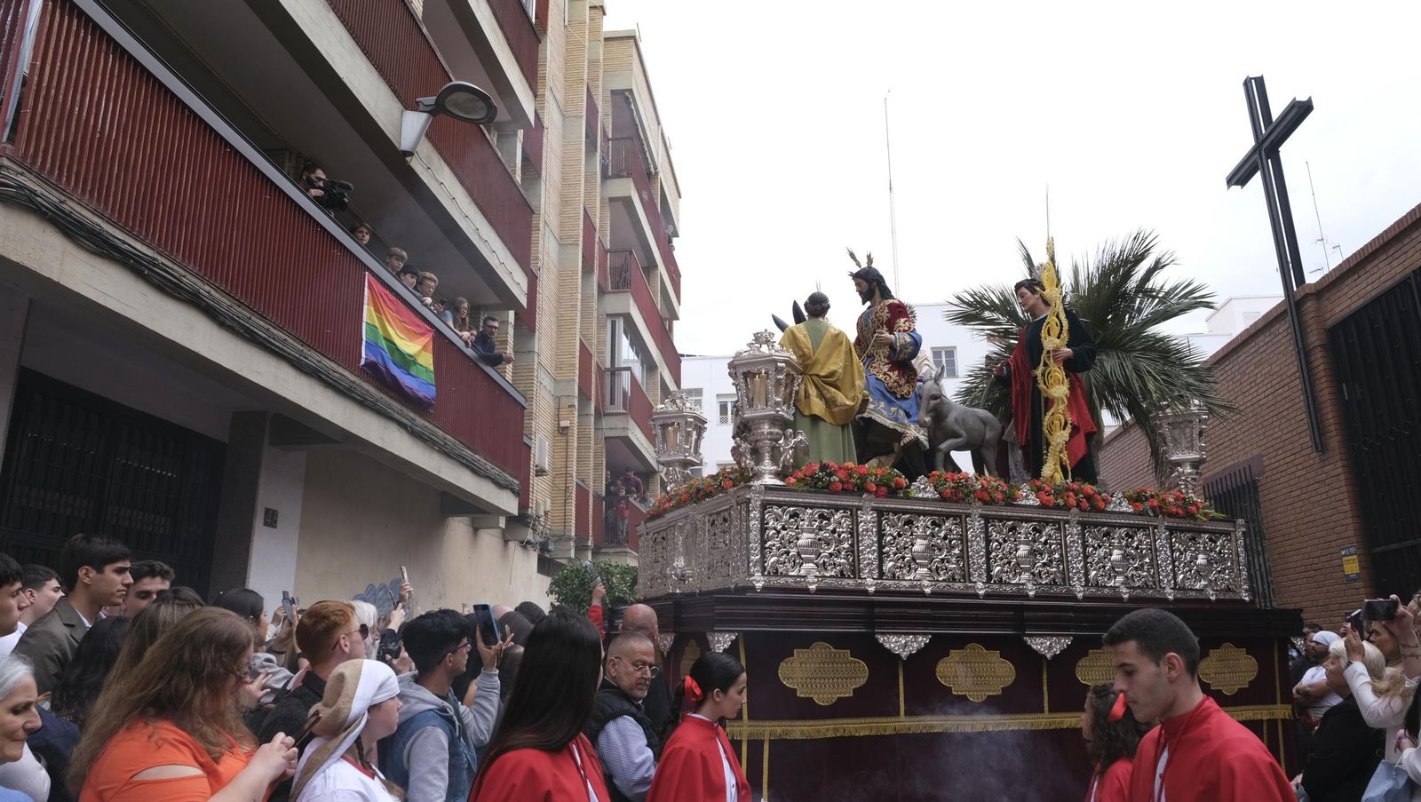 La Borriquita en la Semana Santa de Almería 2025, en imágenes
