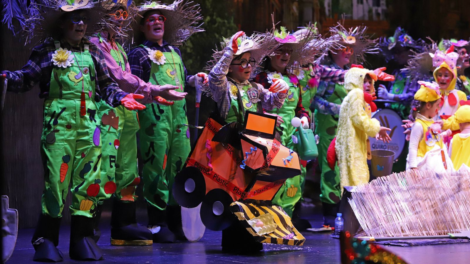 No decimos ni pío. Chirigota infantil de Algeciras.
