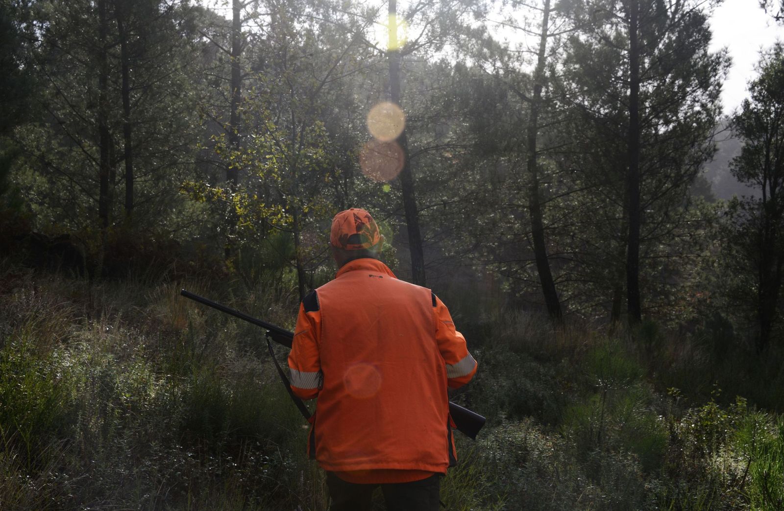 Un cazador, en una imagen de archivo.
