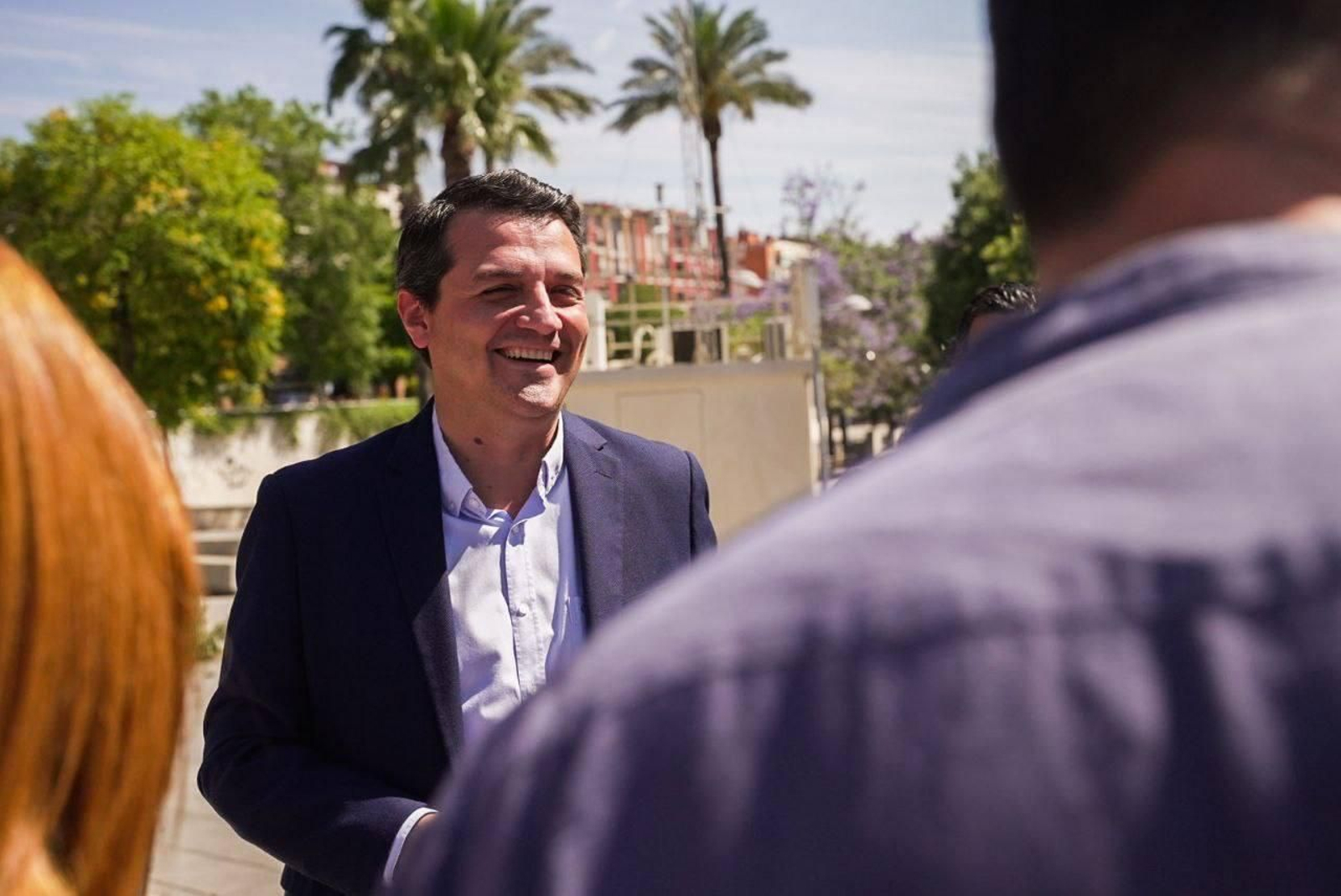 El candidato del PP, José María Bellido.